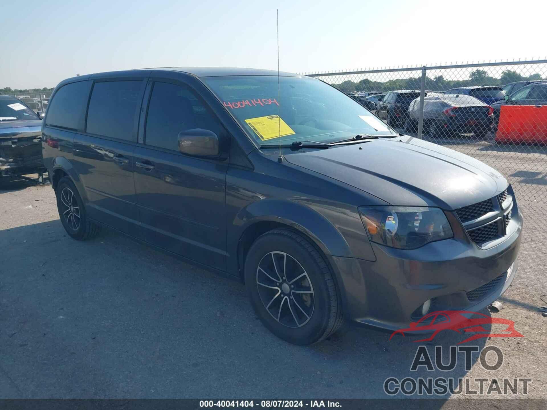 DODGE GRAND CARAVAN 2016 - 2C4RDGEG8GR107663