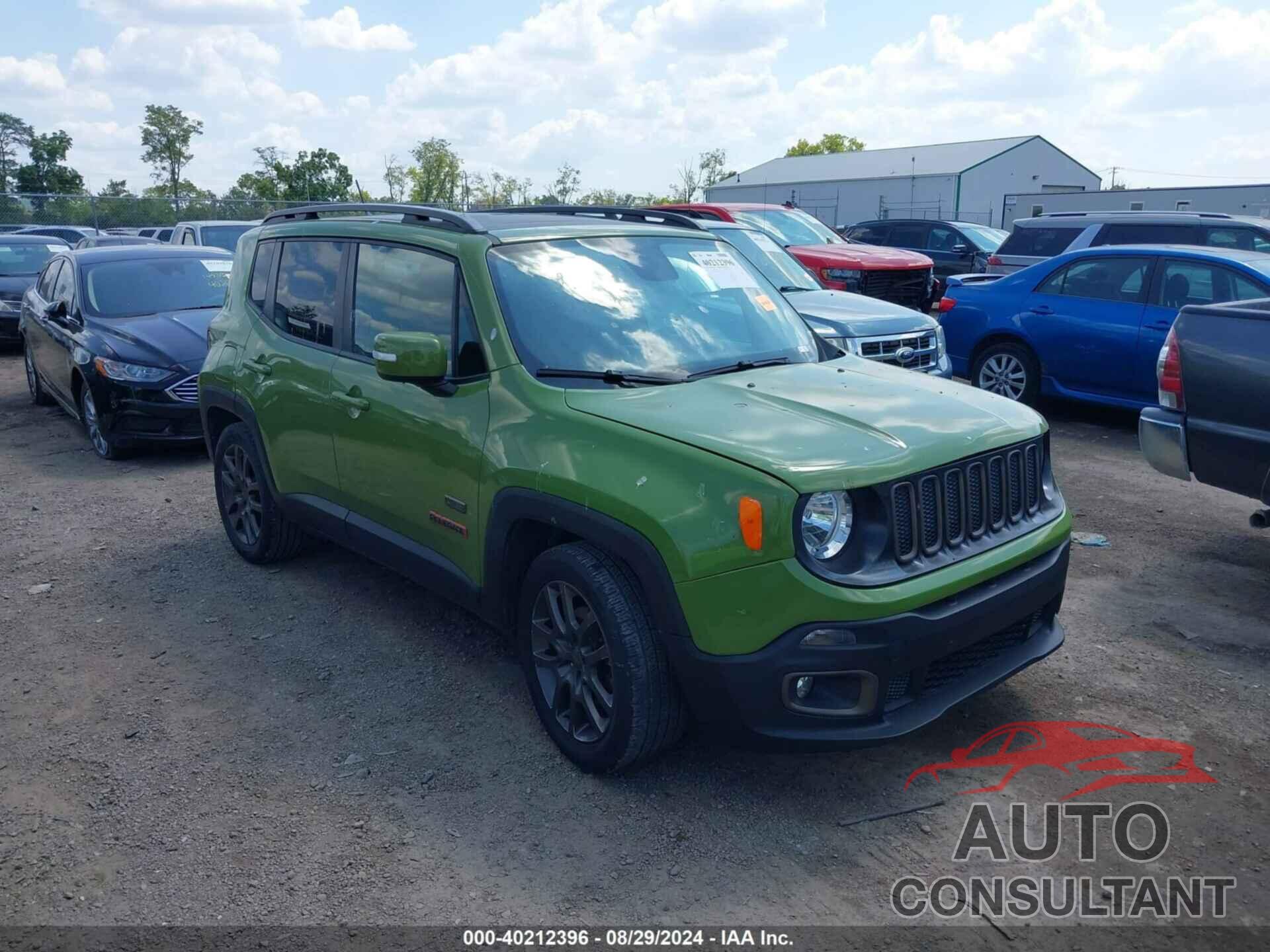 JEEP RENEGADE 2016 - ZACCJABT6GPD08690