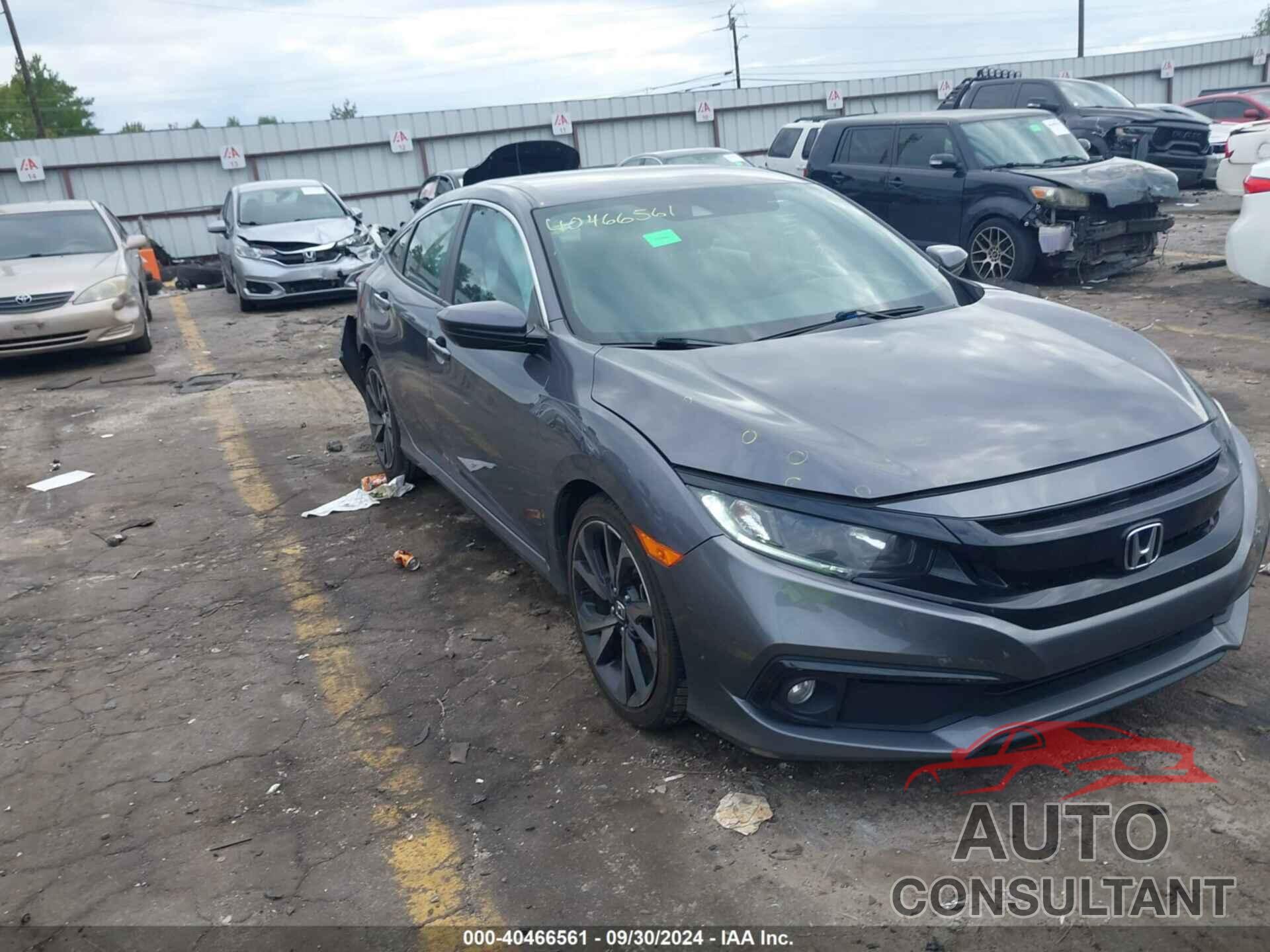 HONDA CIVIC 2019 - 2HGFC2F88KH543302