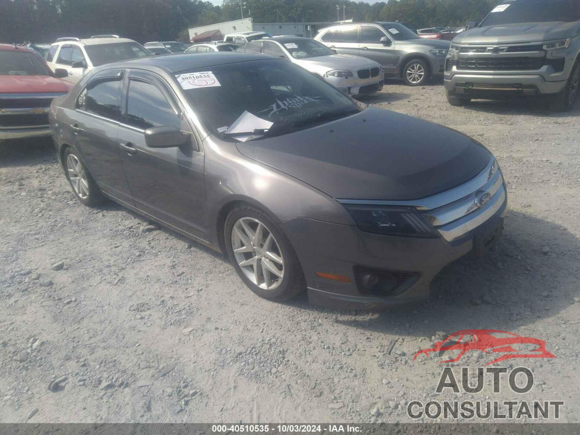 FORD FUSION 2012 - 3FAHP0JA4CR336427