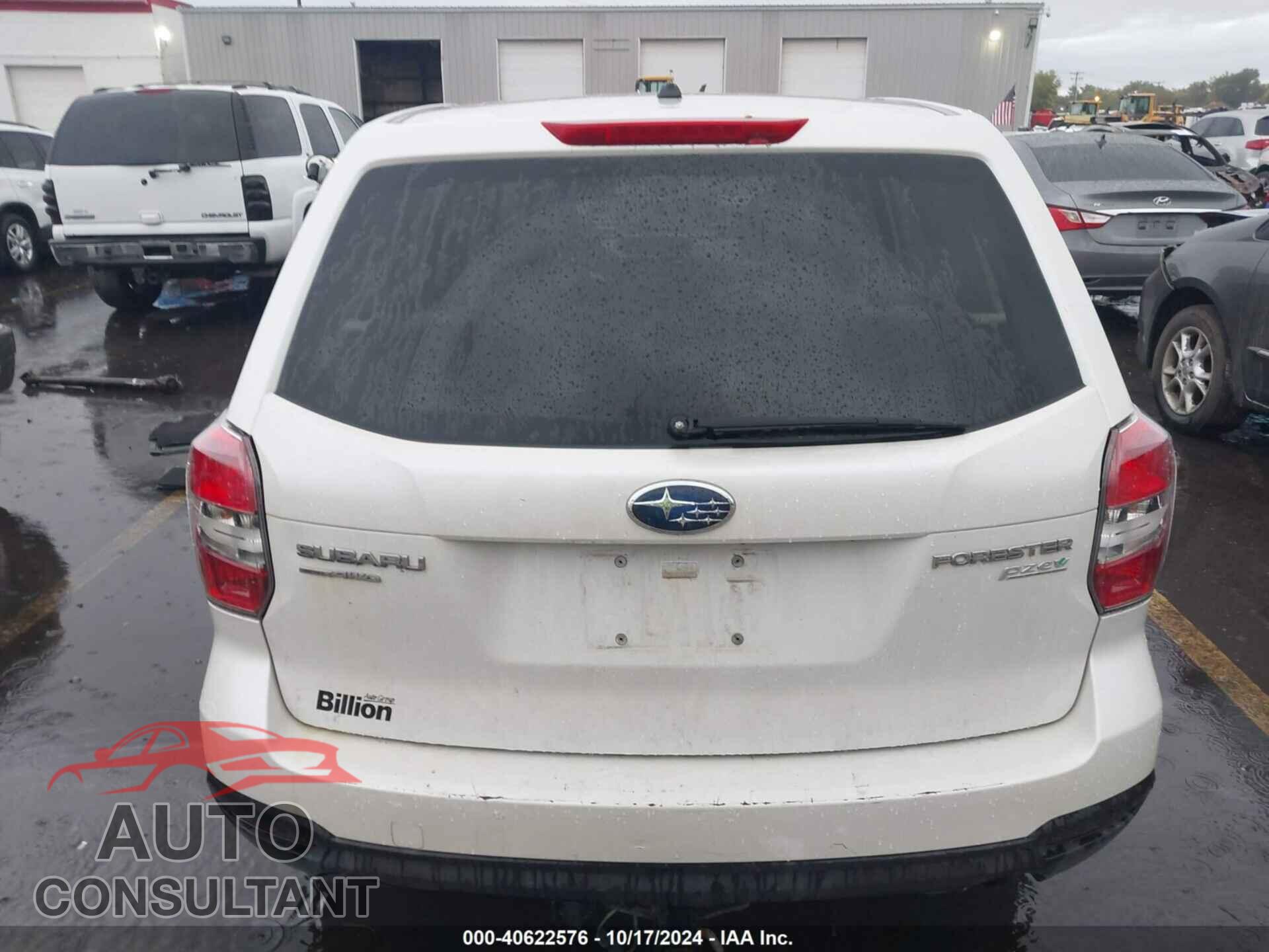 SUBARU FORESTER 2014 - JF2SJAAC0EG449537