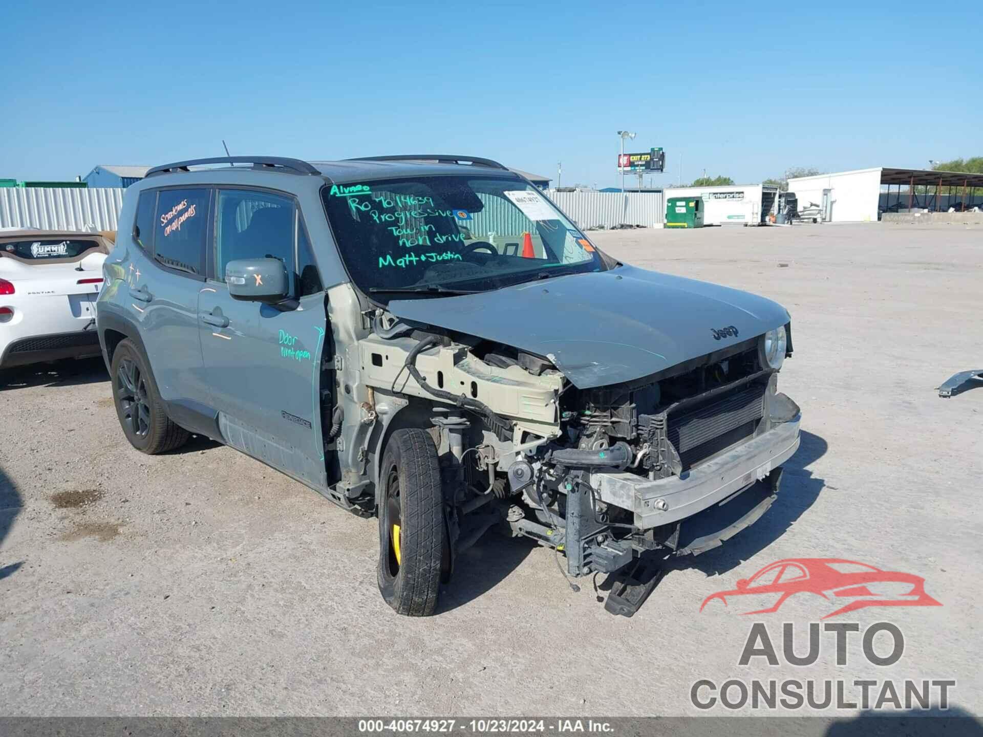 JEEP RENEGADE 2017 - ZACCJABB3HPG05408