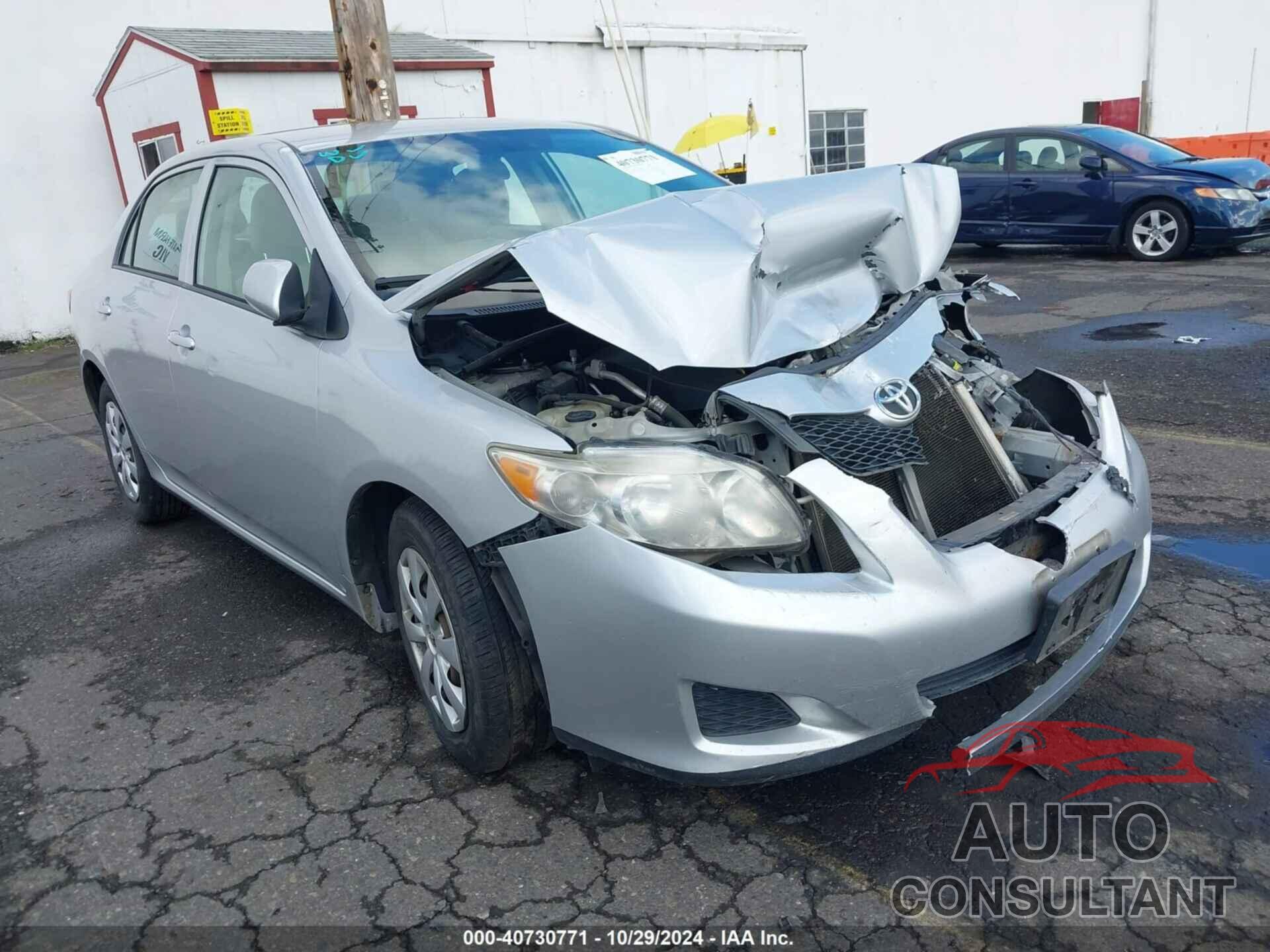 TOYOTA COROLLA 2009 - 1NXBU40EX9Z149260