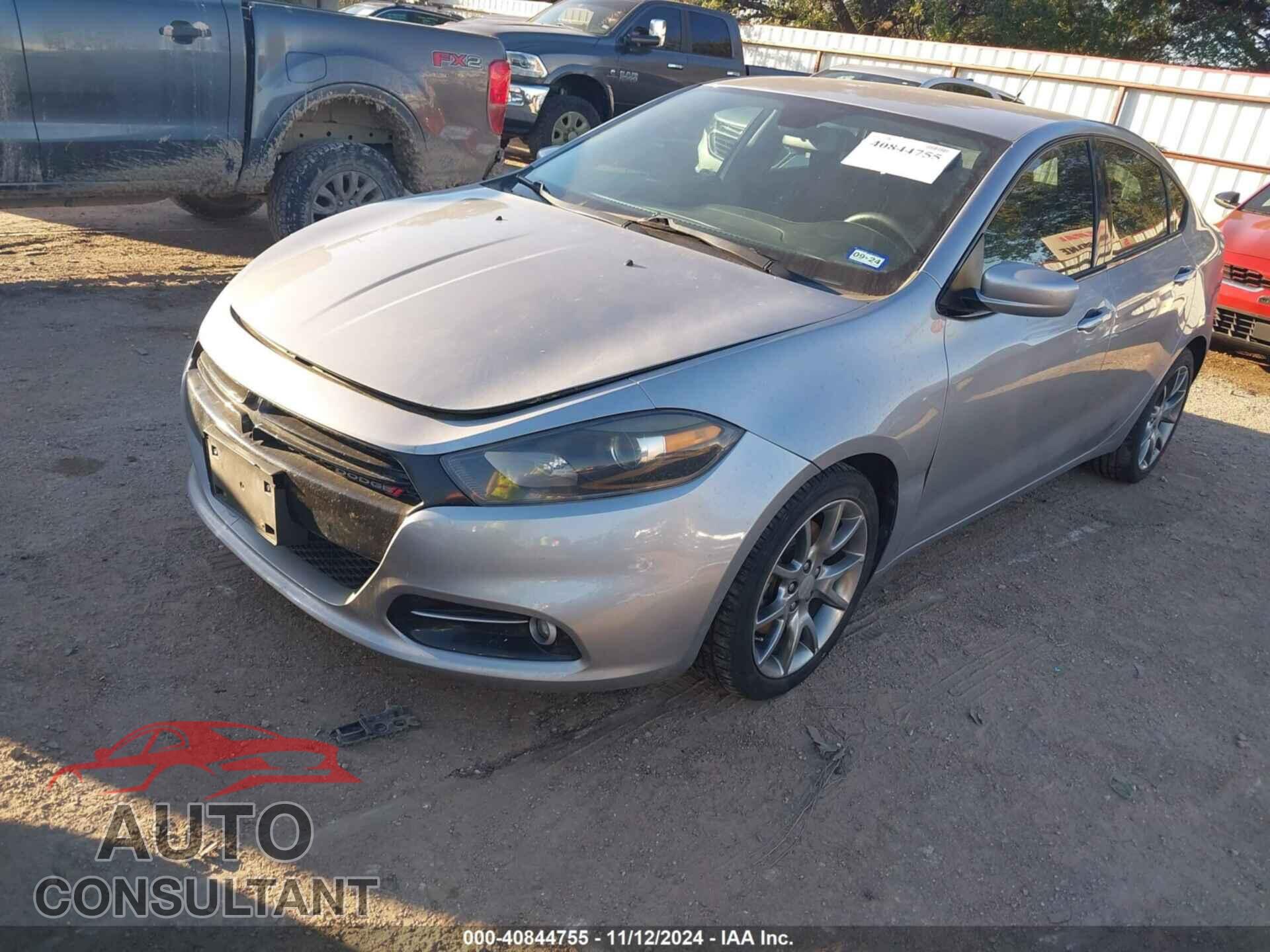 DODGE DART 2015 - 1C3CDFBBXFD126679