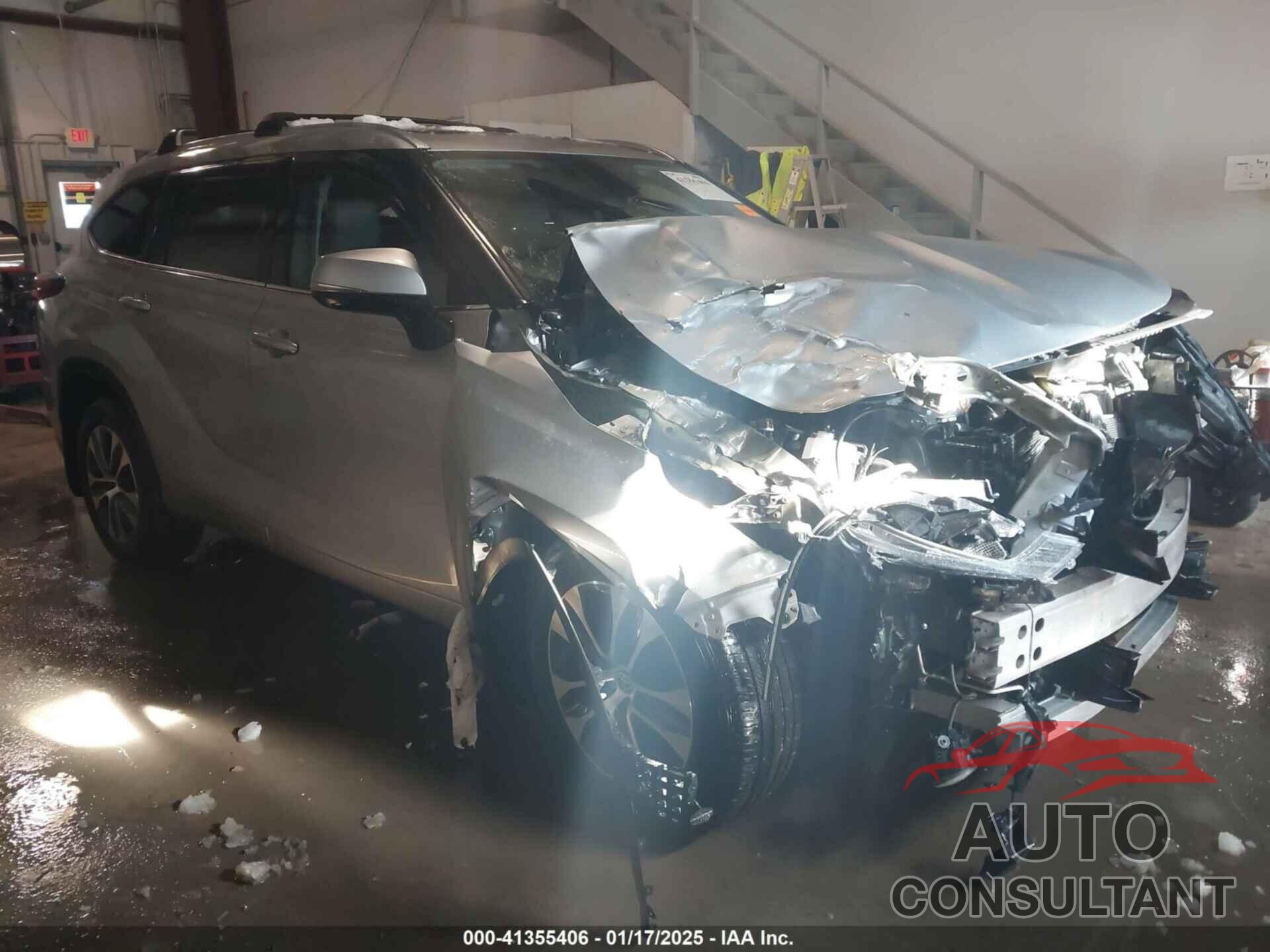 TOYOTA HIGHLANDER 2021 - 5TDGZRBH1MS150083