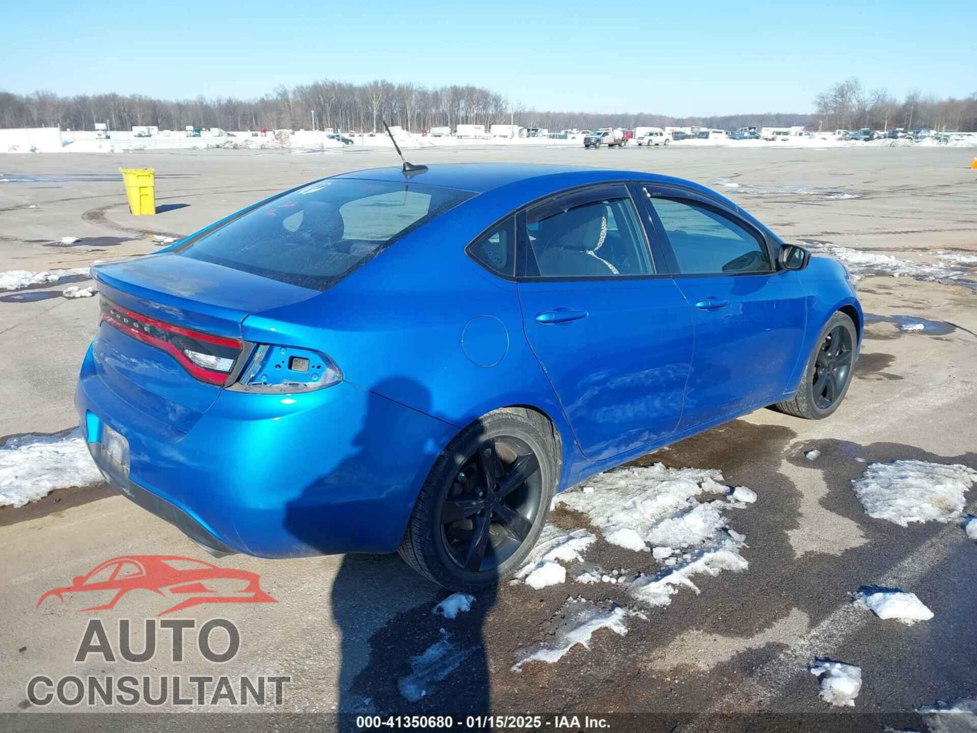DODGE DART 2015 - 1C3CDFBB2FD200368