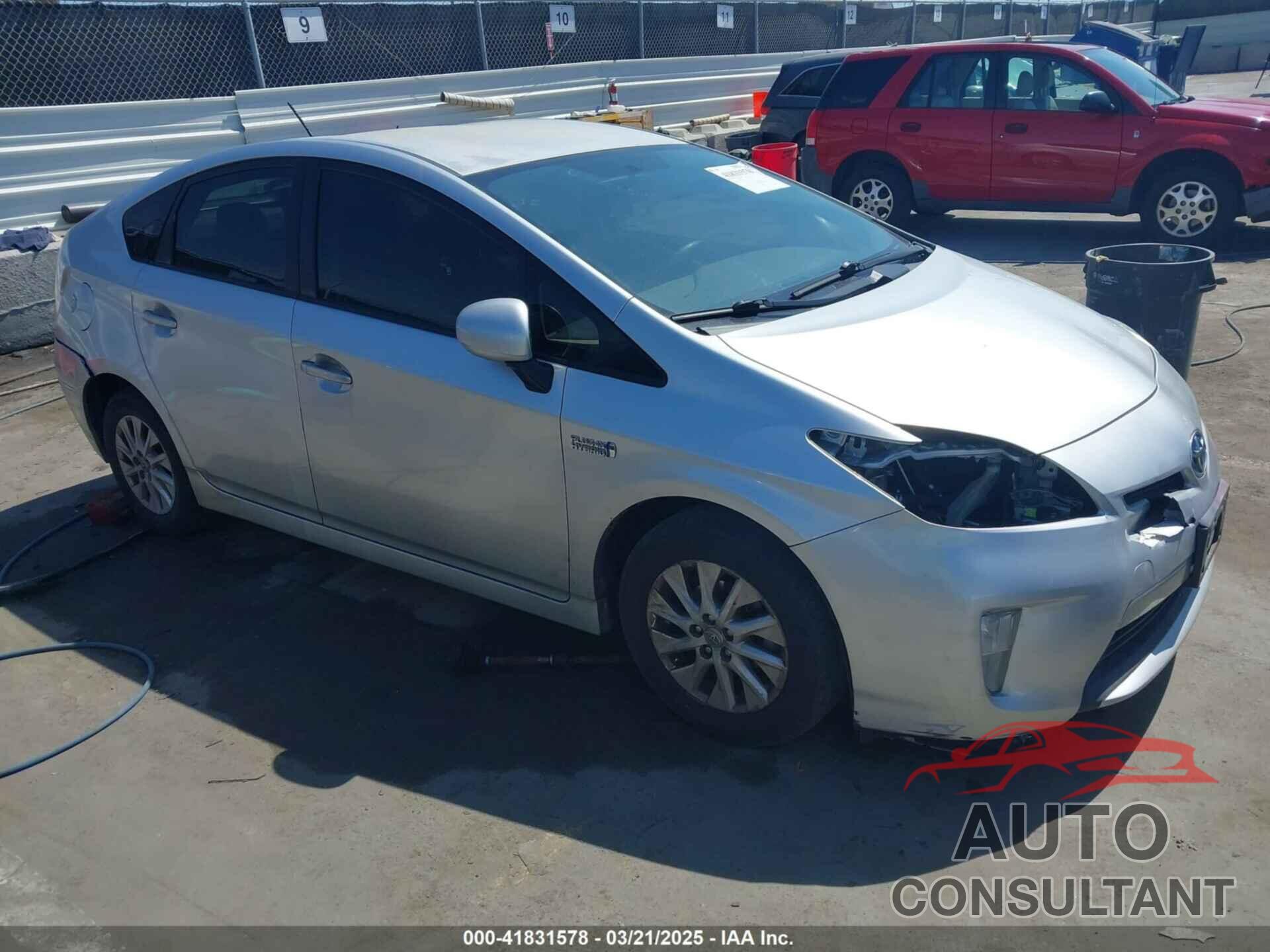 TOYOTA PRIUS PLUG-IN 2012 - JTDKN3DP1C3026192