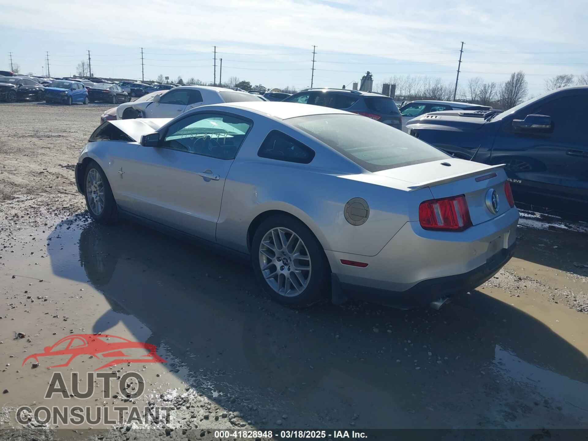 FORD MUSTANG 2012 - 1ZVBP8AM5C5255820