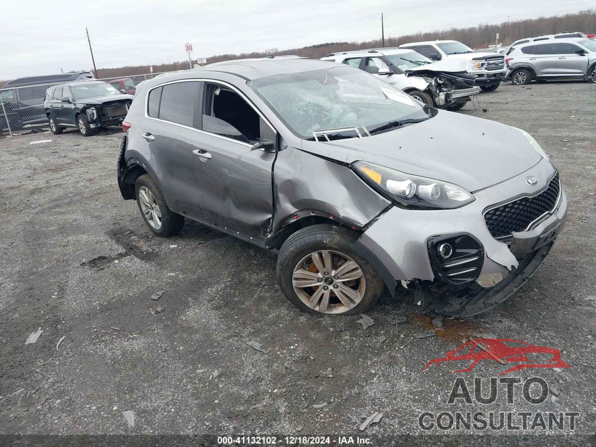 KIA SPORTAGE 2017 - KNDPMCACXH7101305