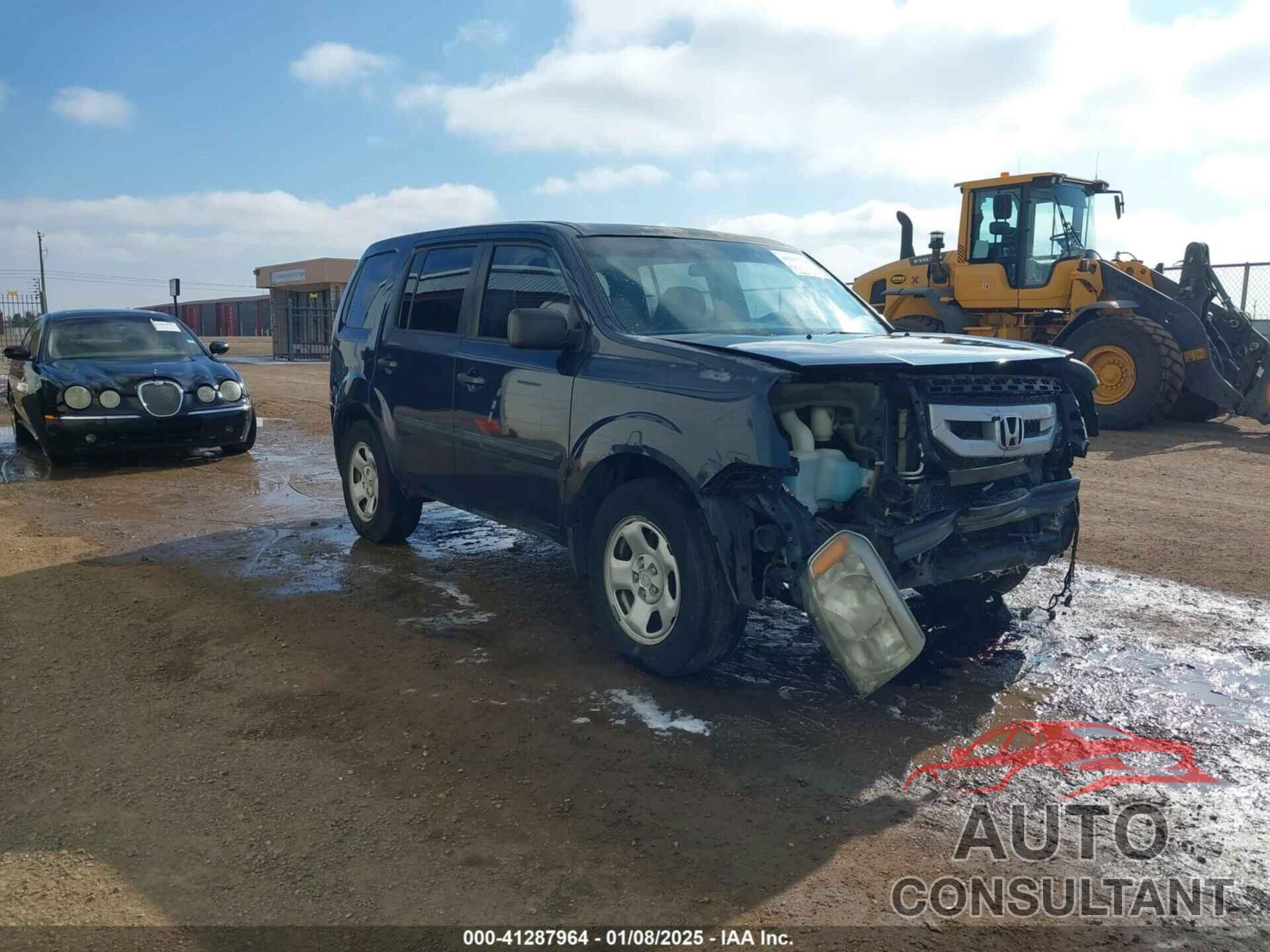 HONDA PILOT 2011 - 5FNYF4H29BB069563