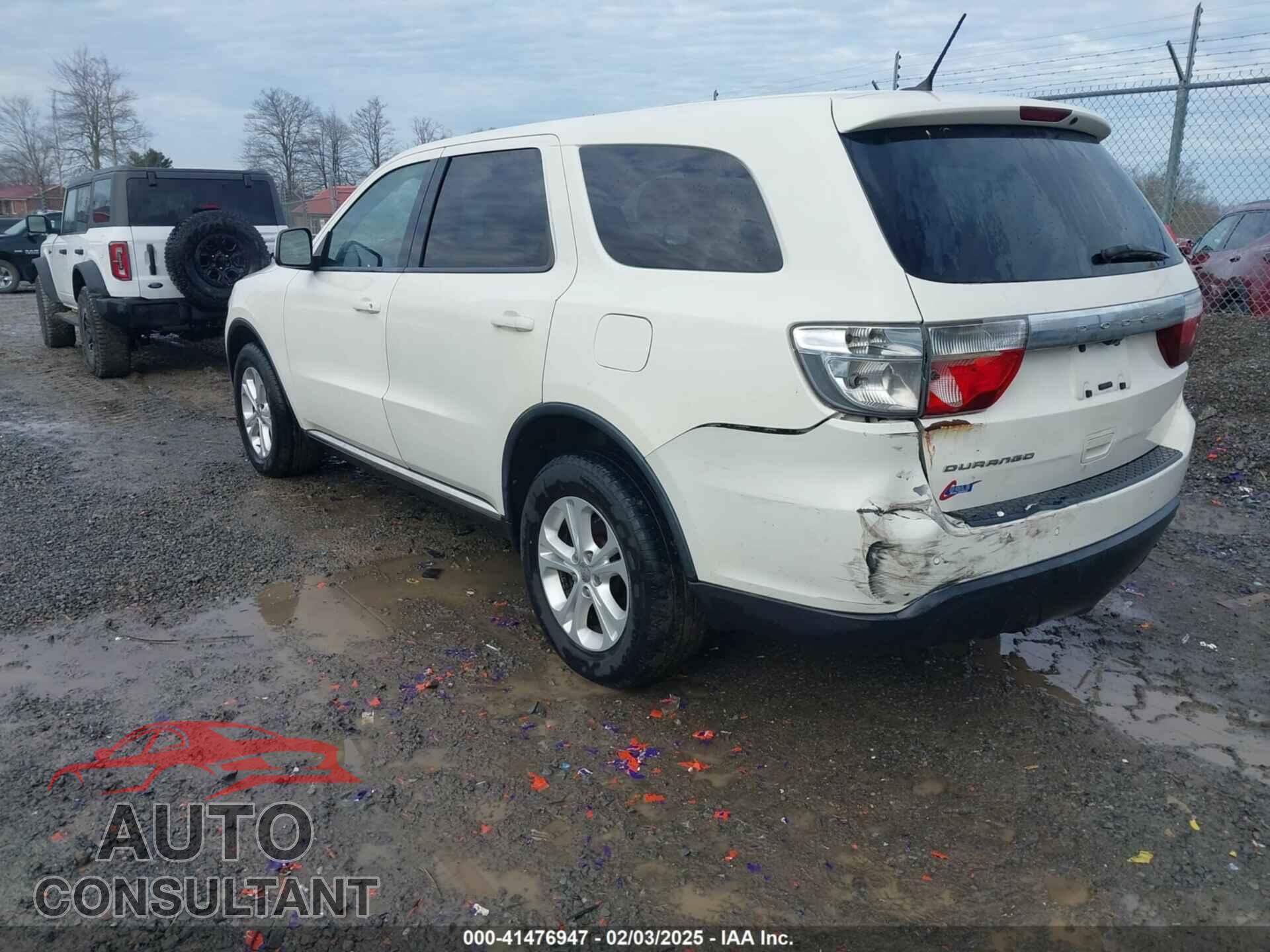 DODGE DURANGO 2012 - 1C4RDJAG1CC336434