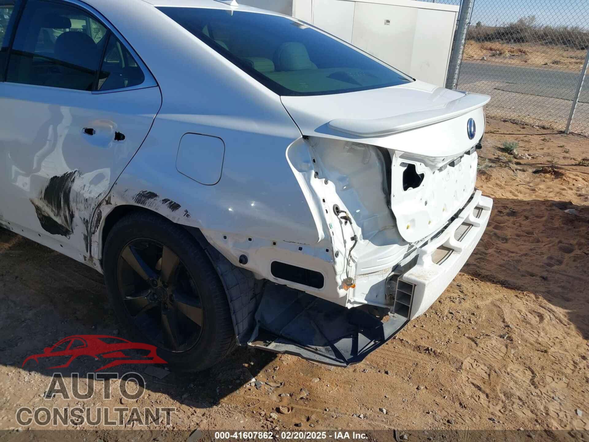LEXUS HS 250H 2010 - JTHBB1BA3A2001808