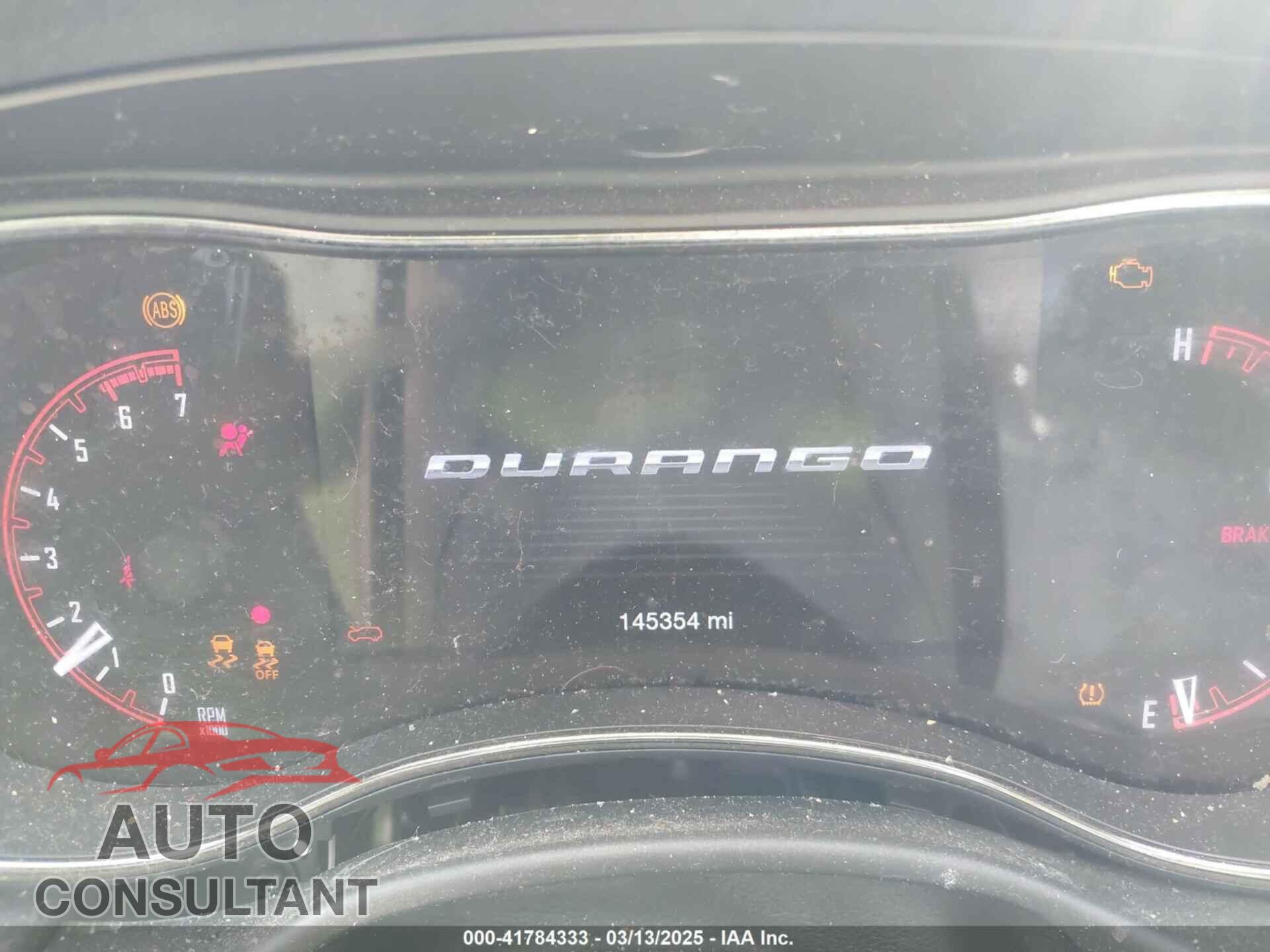 DODGE DURANGO 2020 - 1C4SDHCT6LC306897