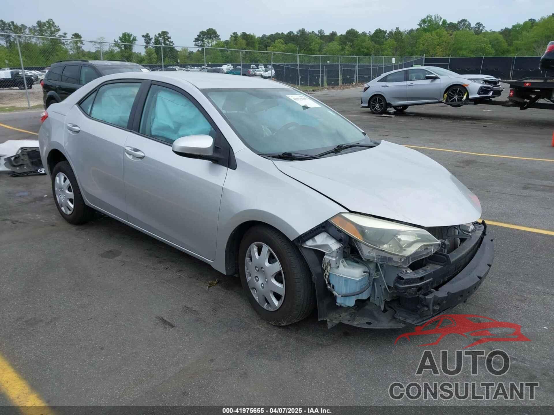 TOYOTA COROLLA 2014 - 2T1BURHE3EC098956