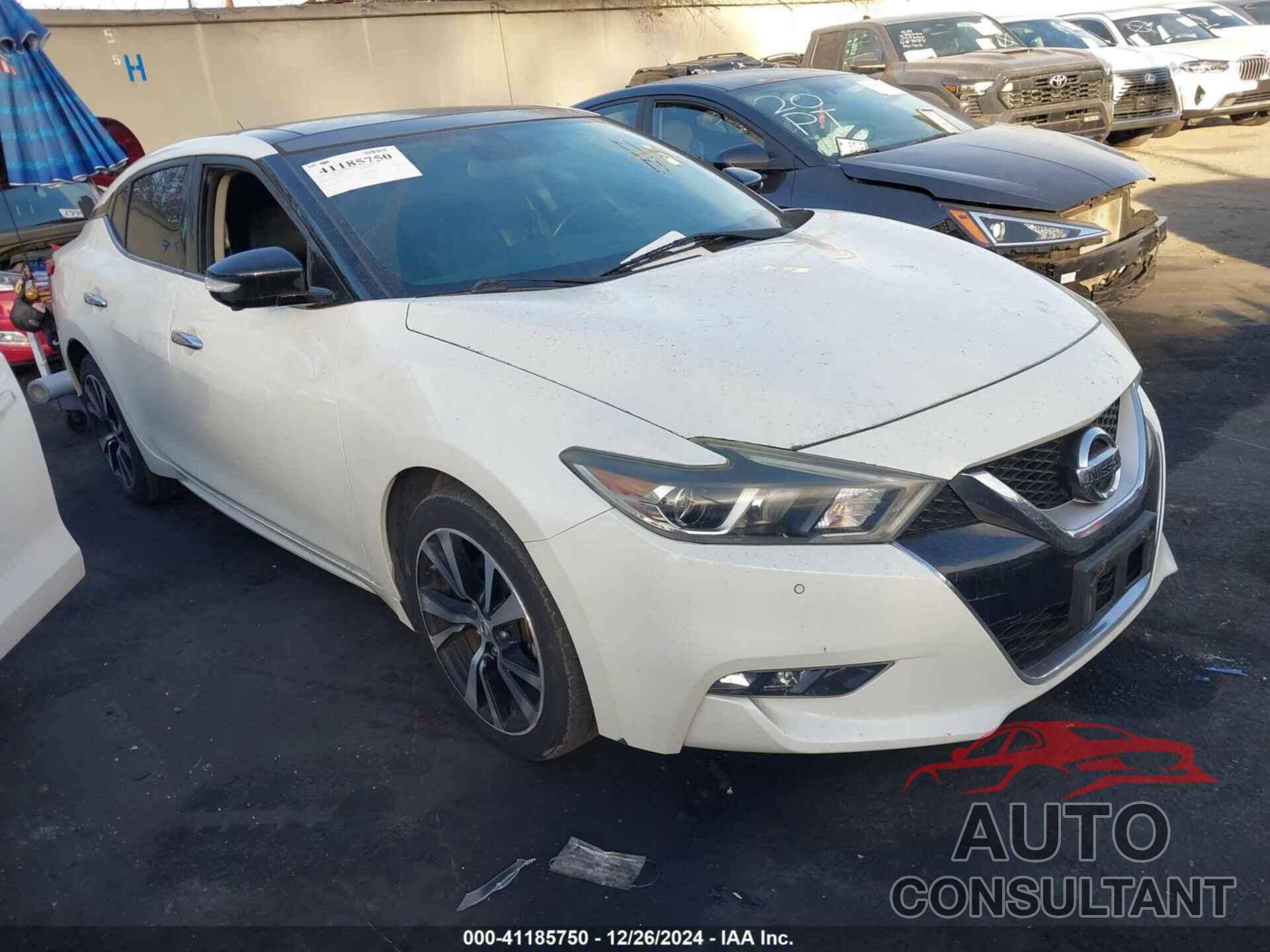 NISSAN MAXIMA 2017 - 1N4AA6AP6HC453491