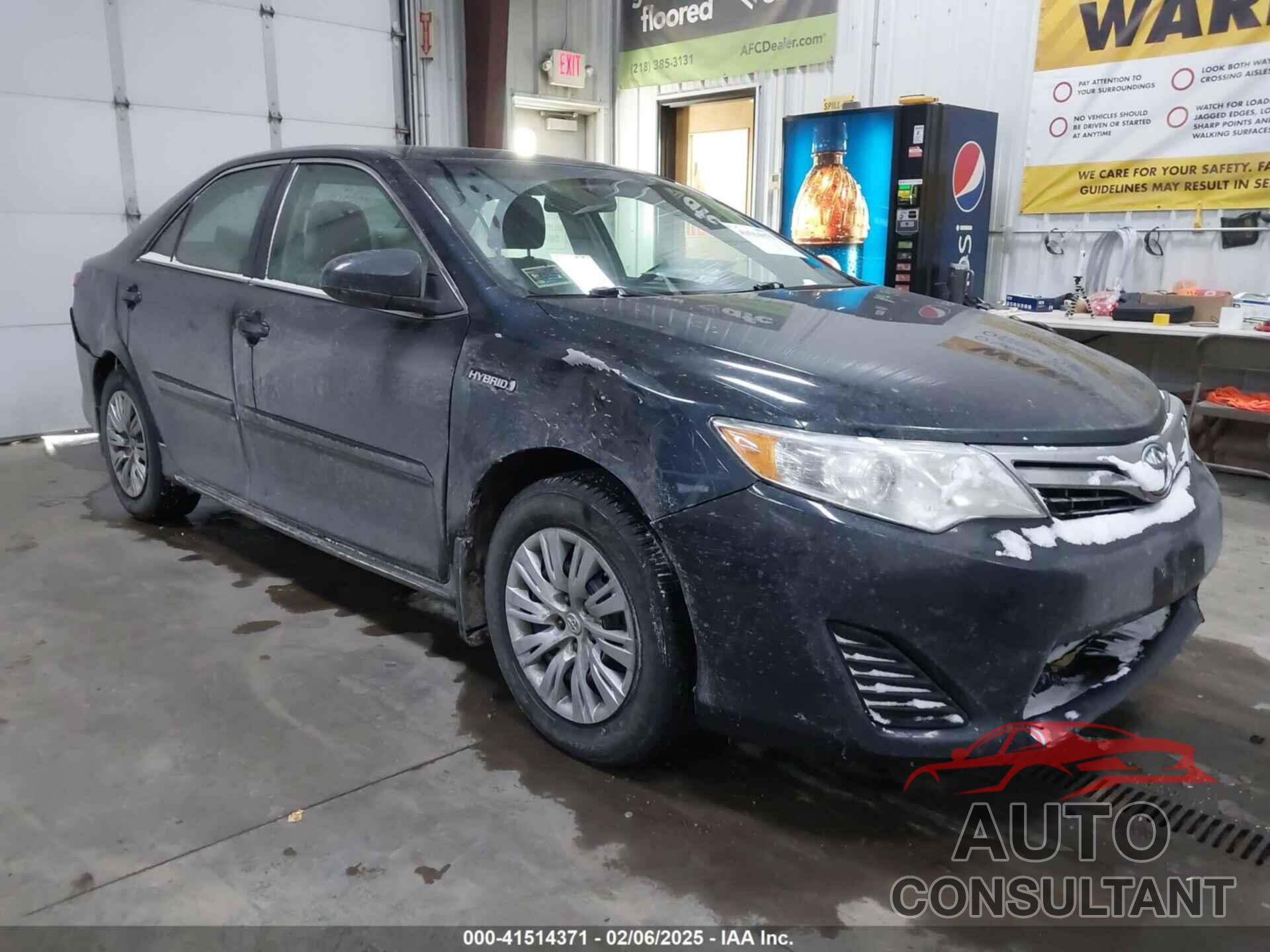 TOYOTA CAMRY HYBRID 2014 - 4T1BD1FK5EU134400