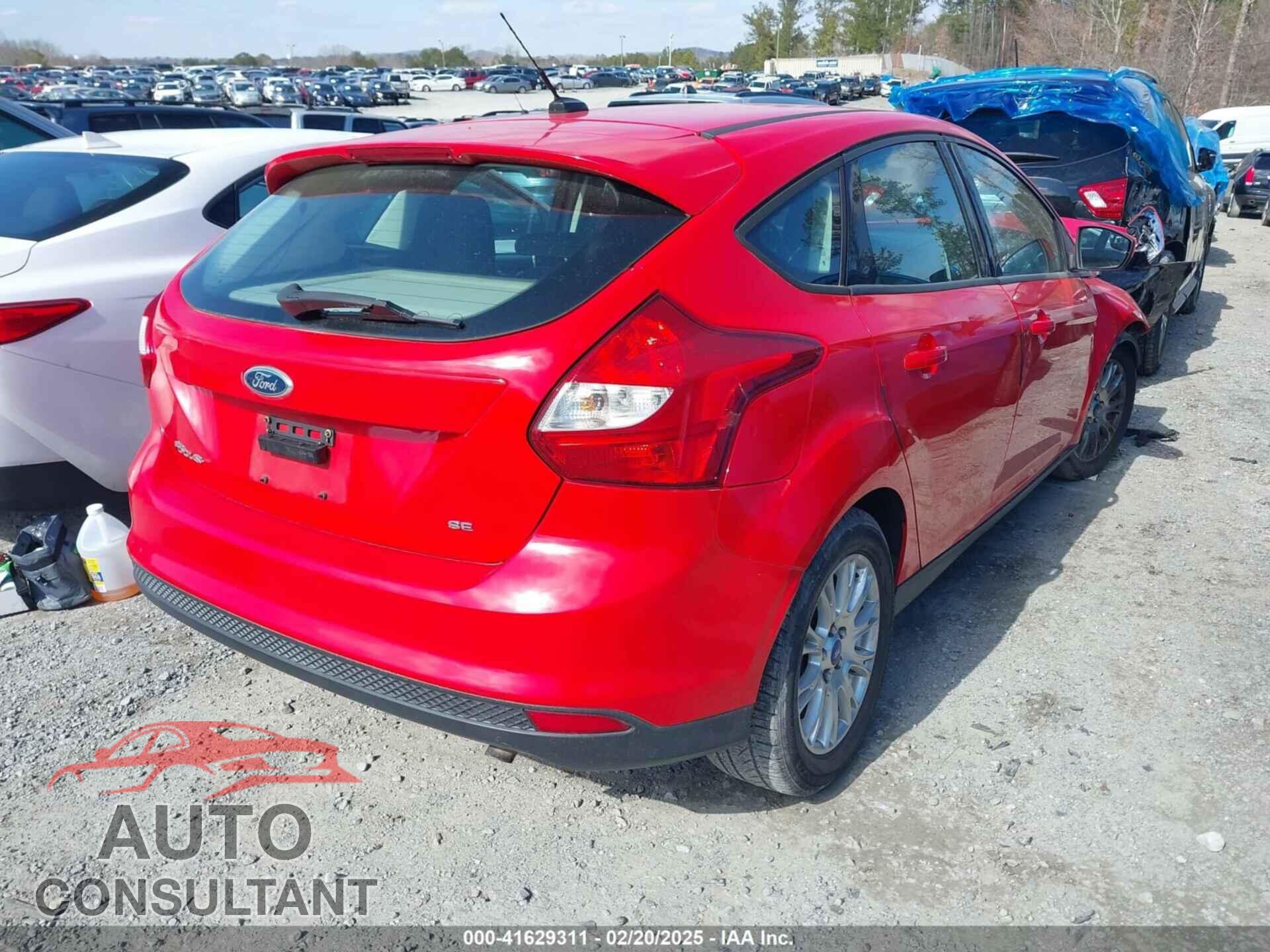 FORD FOCUS 2012 - 1FAHP3K29CL121116