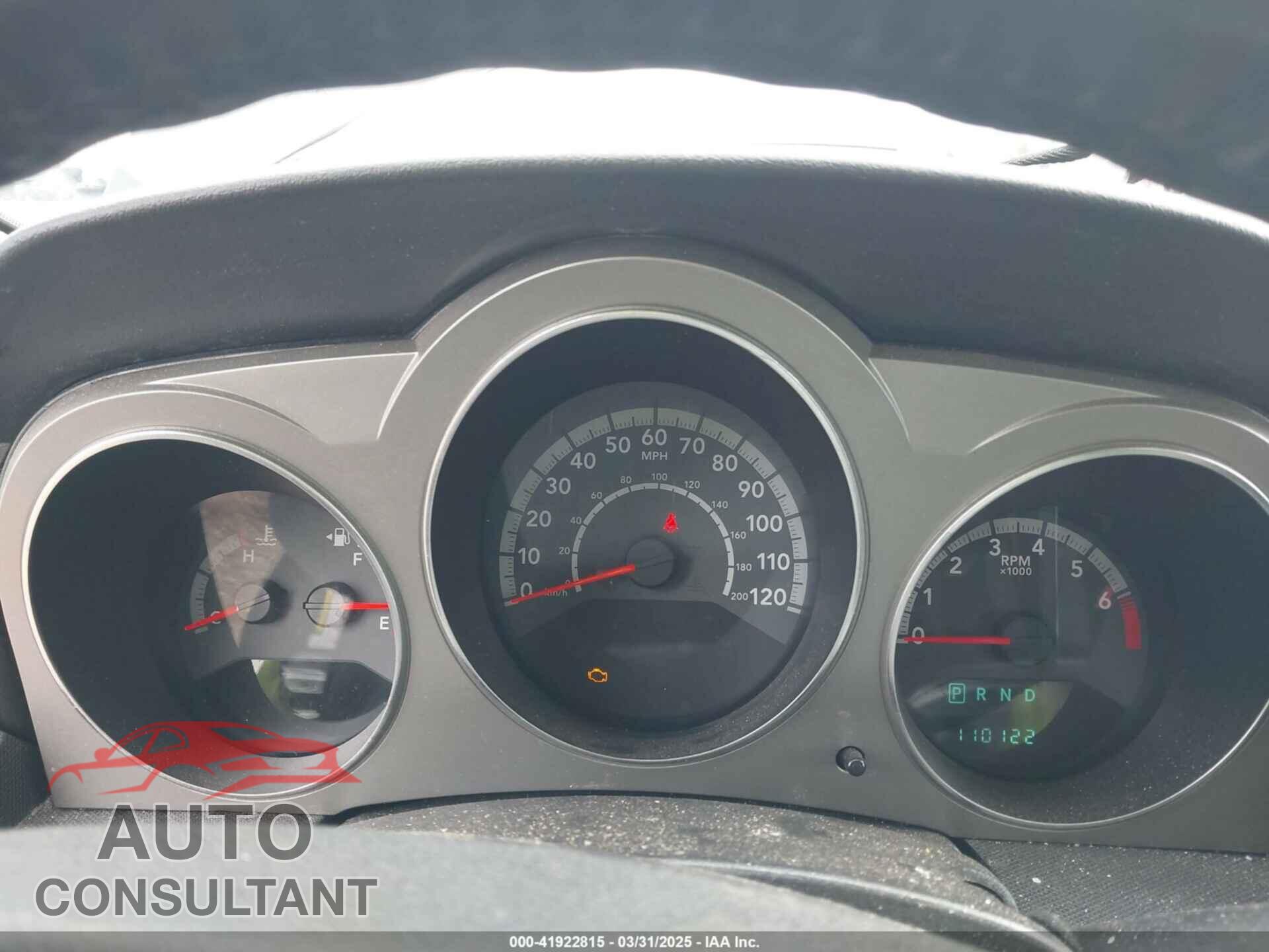 DODGE AVENGER 2010 - 1B3CC5FB0AN235627