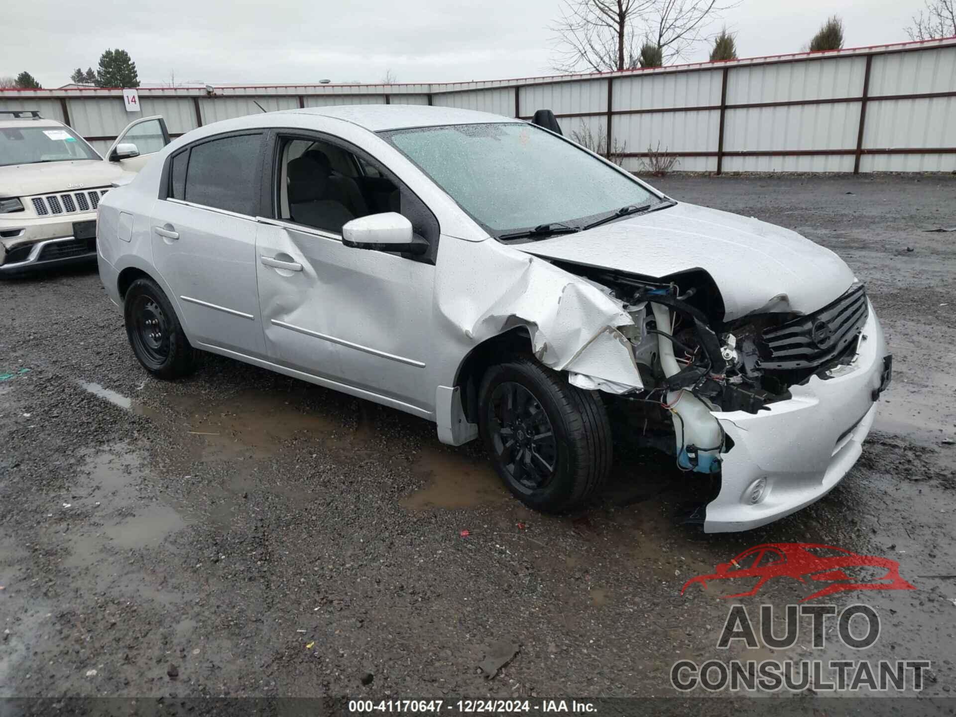NISSAN SENTRA 2012 - 3N1AB6AP4CL742991