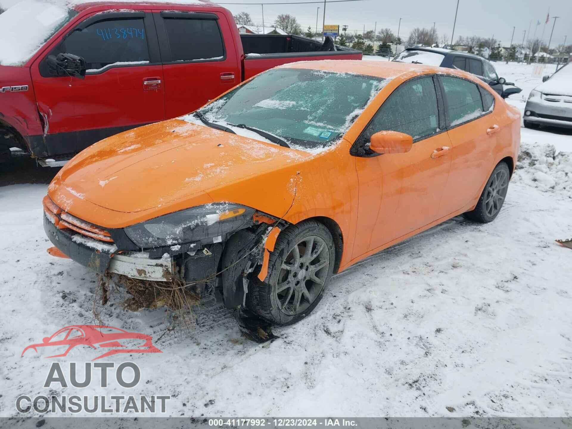 DODGE DART 2013 - 1C3CDFBA6DD171686