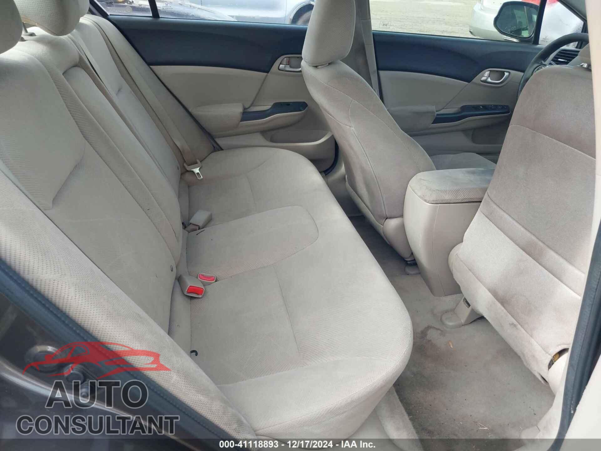 HONDA CIVIC 2012 - 2HGFB2F87CH567062