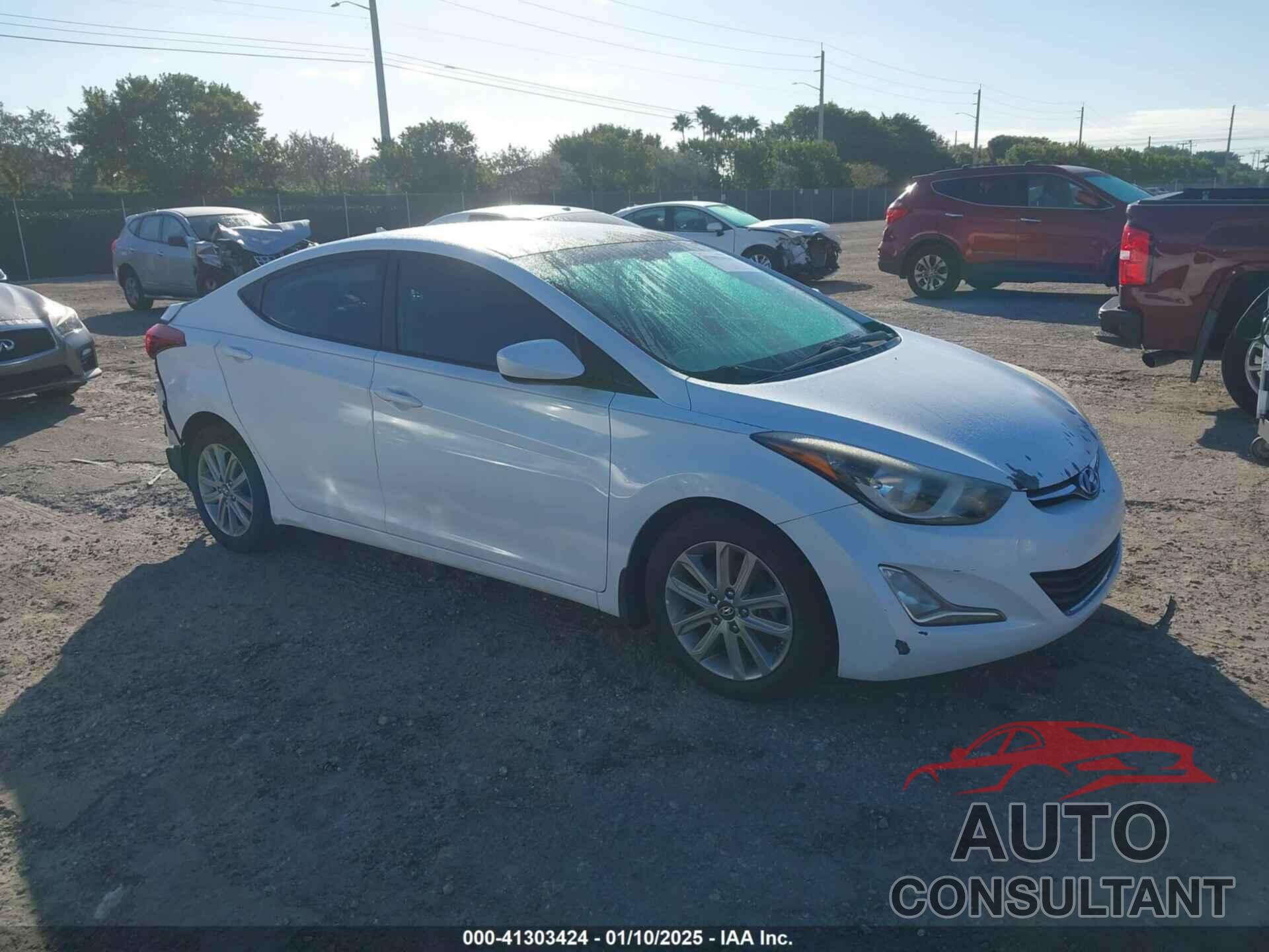 HYUNDAI ELANTRA 2015 - 5NPDH4AE2FH576017