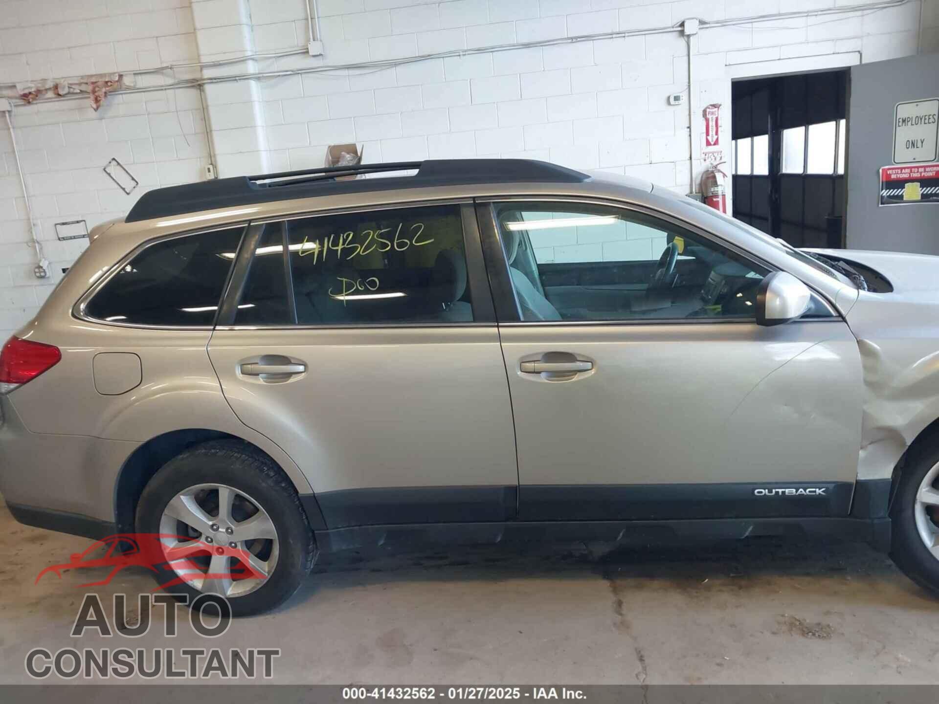 SUBARU OUTBACK 2014 - 4S4BRCCC9E3220955
