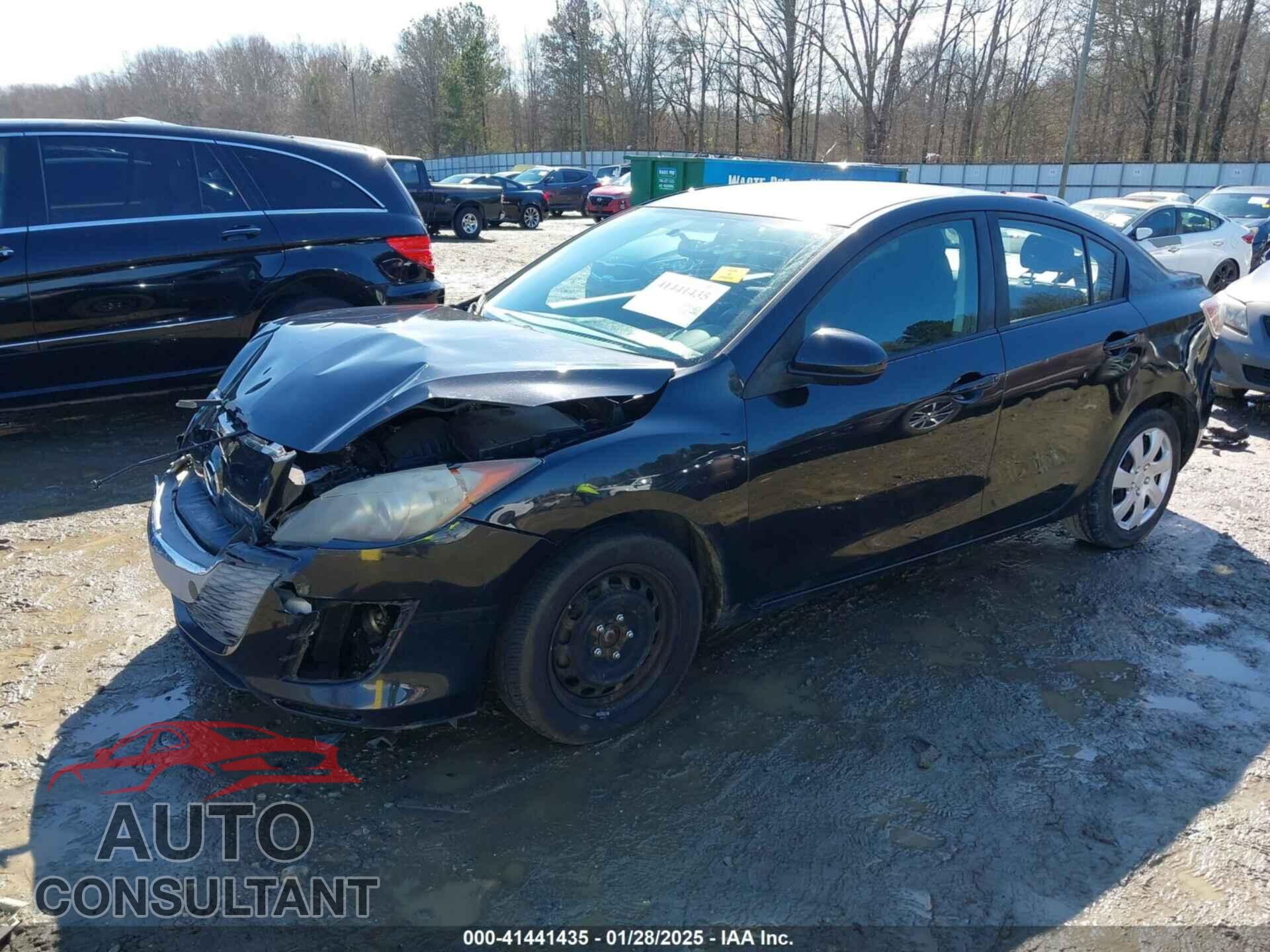 MAZDA MAZDA3 2010 - JM1BL1SF8A1279345
