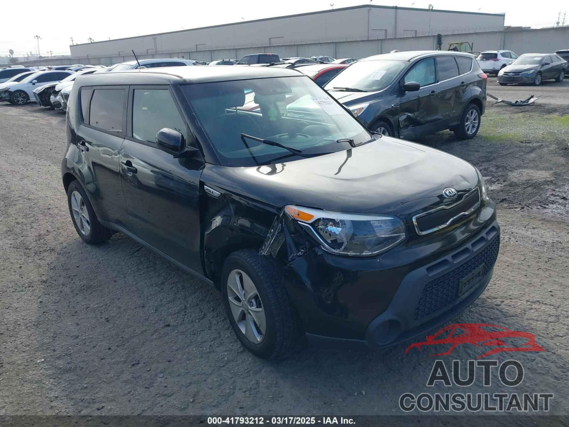 KIA SOUL 2015 - KNDJN2A26F7181347