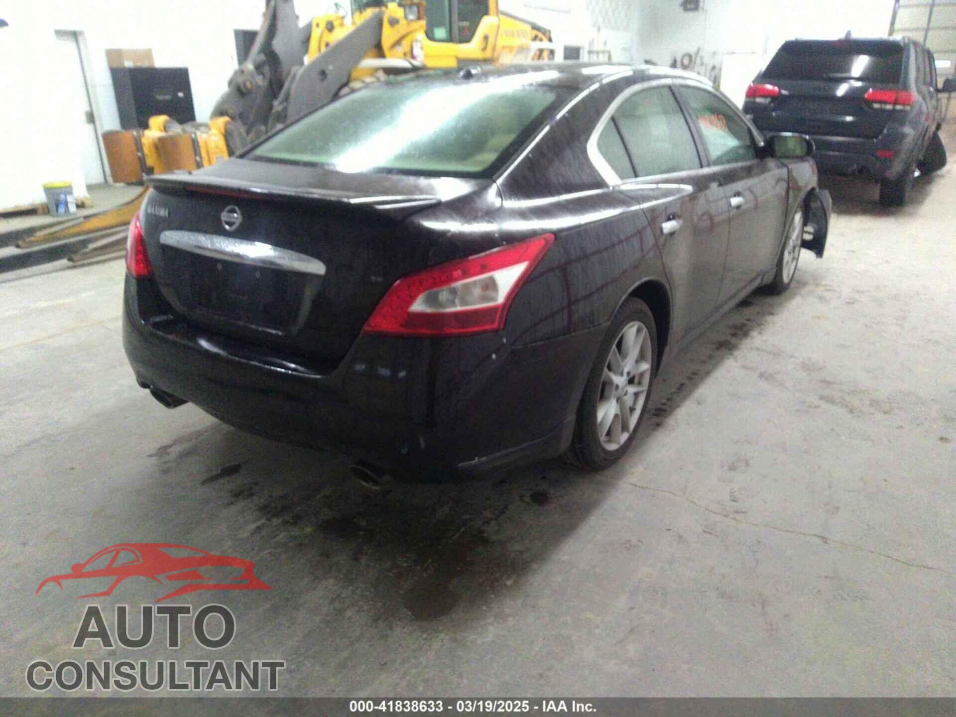 NISSAN MAXIMA 2011 - 1N4AA5AP5BC846089