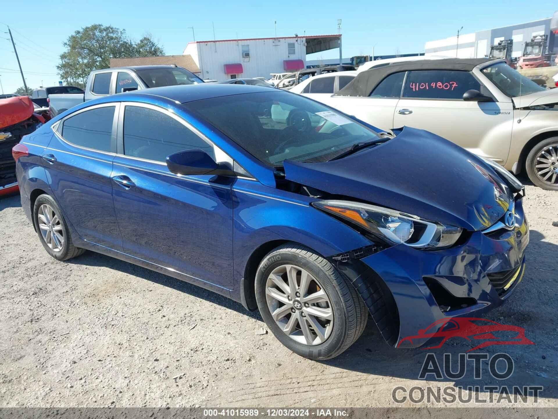 HYUNDAI ELANTRA 2015 - 5NPDH4AE8FH636527