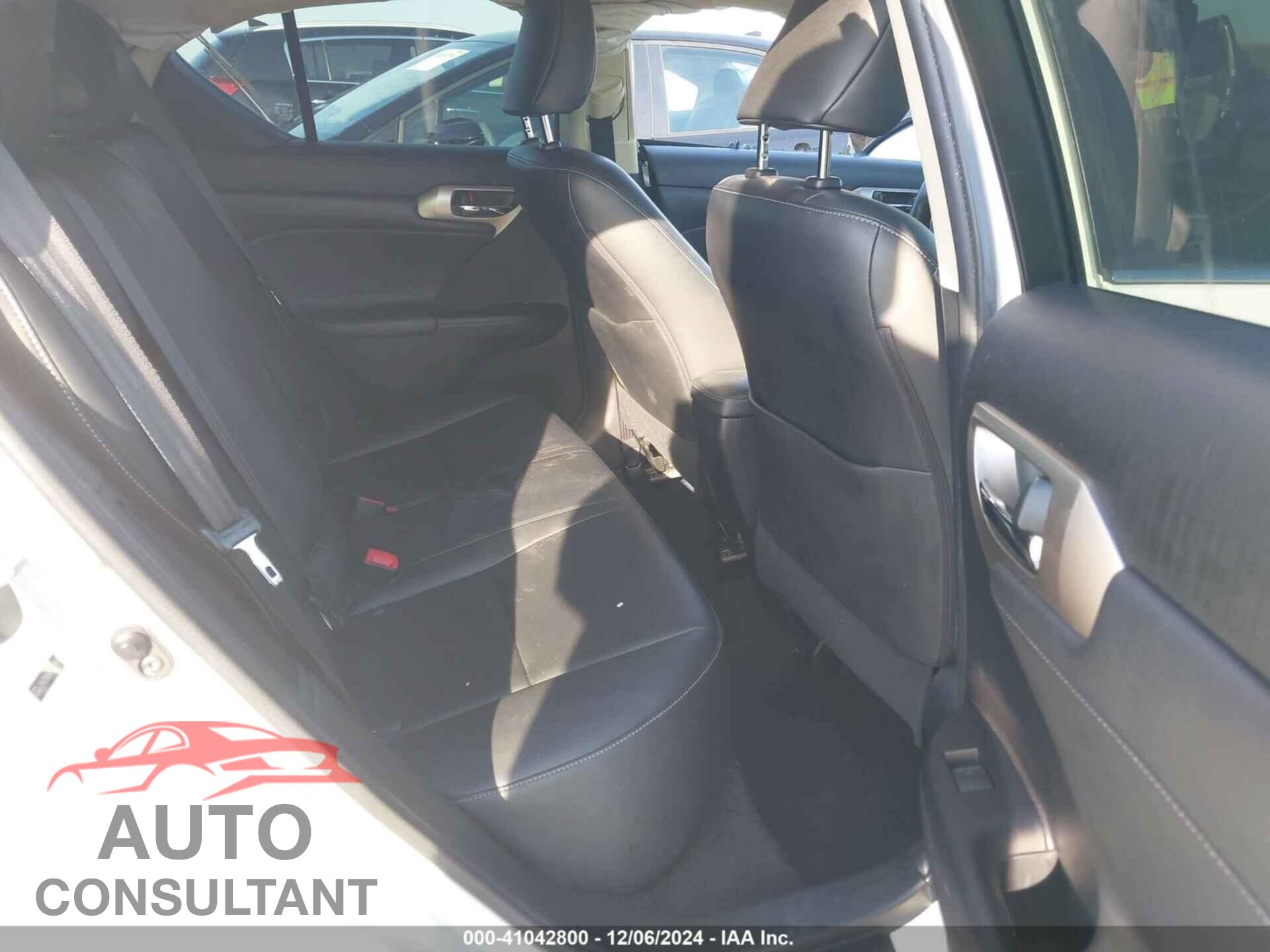 LEXUS CT 200H 2014 - JTHKD5BH4E2208468