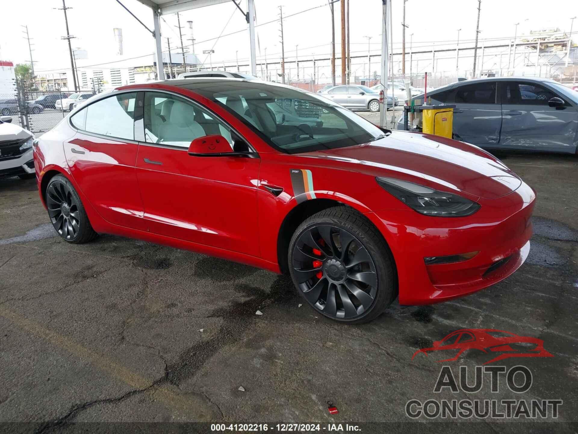 TESLA MODEL 3 2022 - 5YJ3E1EC3NF294851