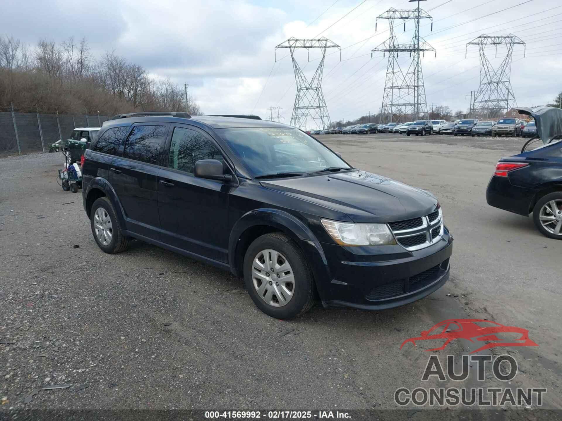 DODGE JOURNEY 2017 - 3C4PDCAB9HT673436