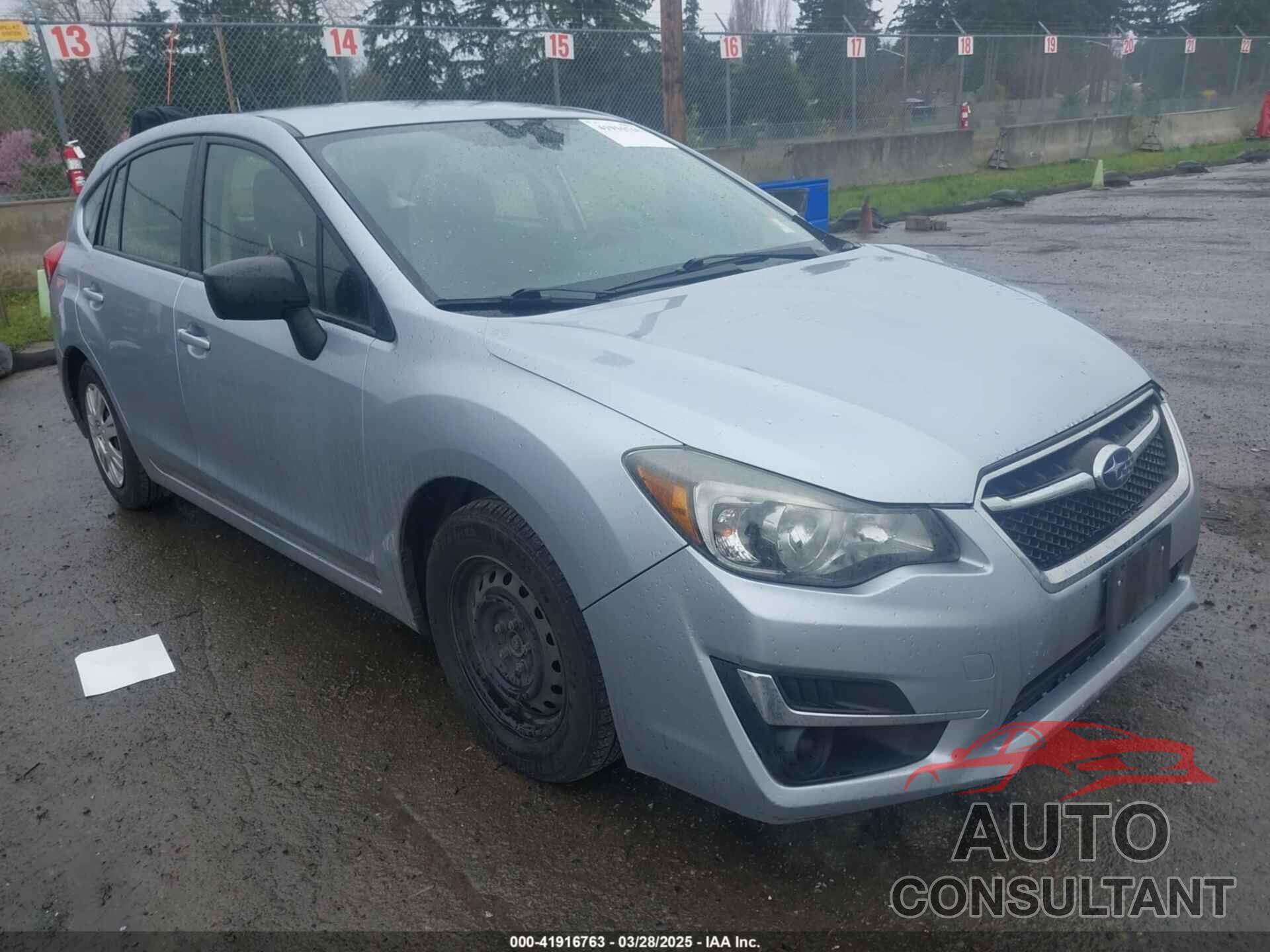 SUBARU IMPREZA 2015 - JF1GPAA68F8250797