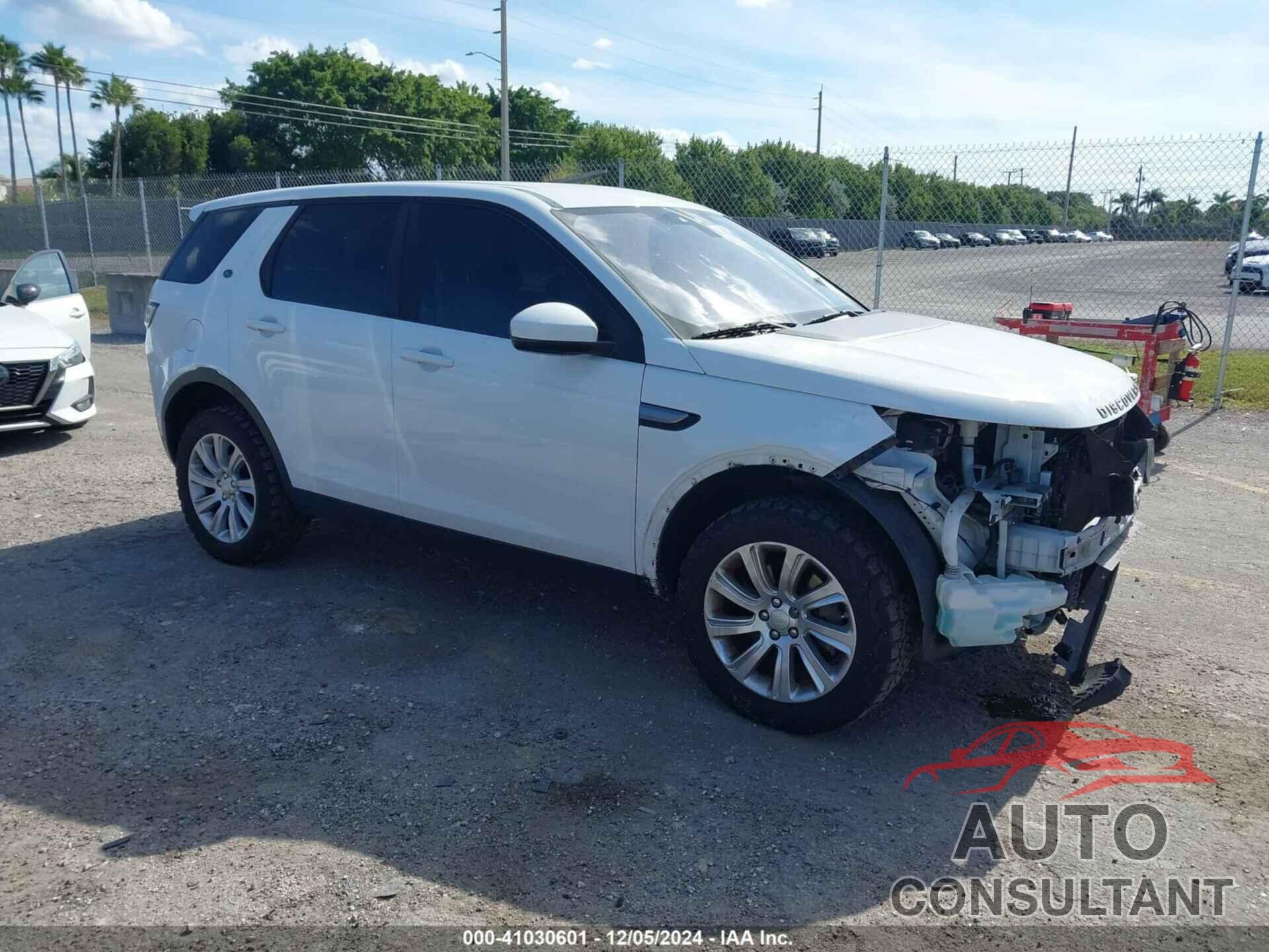 LAND ROVER DISCOVERY SPORT 2017 - SALCP2BG7HH662307