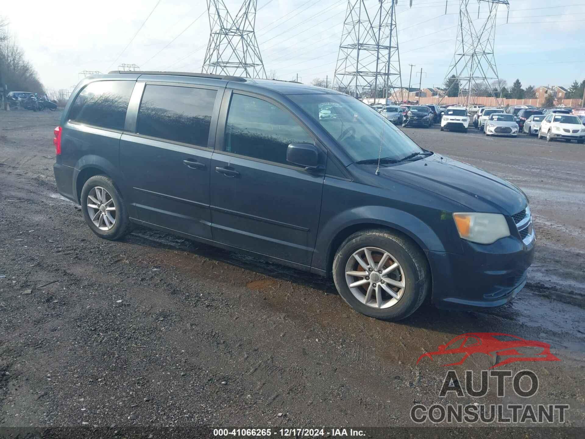 DODGE GRAND CARAVAN 2014 - 2C4RDGCGXER123024