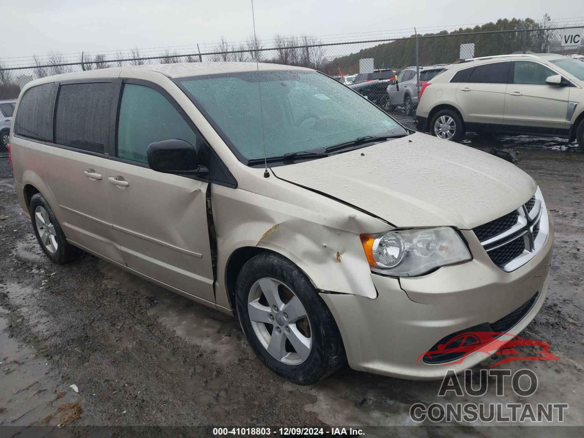 DODGE GRAND CARAVAN 2013 - 2C4RDGBG3DR792395