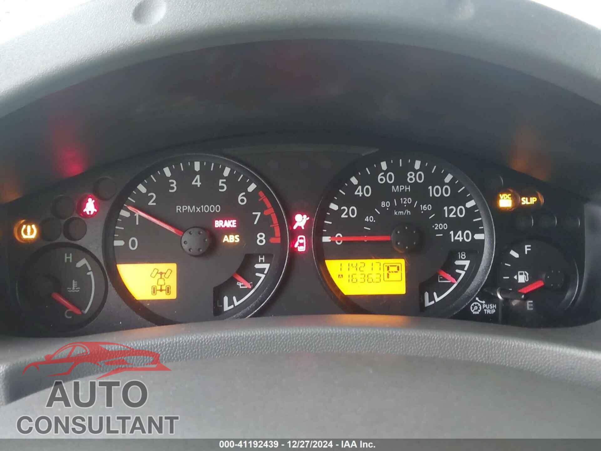 NISSAN FRONTIER 2011 - 1N6AD0EV5BC435043