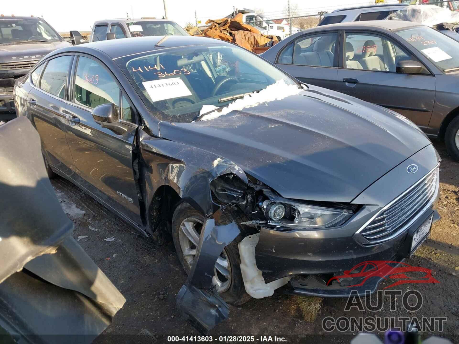 FORD FUSION HYBRID 2018 - 3FA6P0LU9JR279556