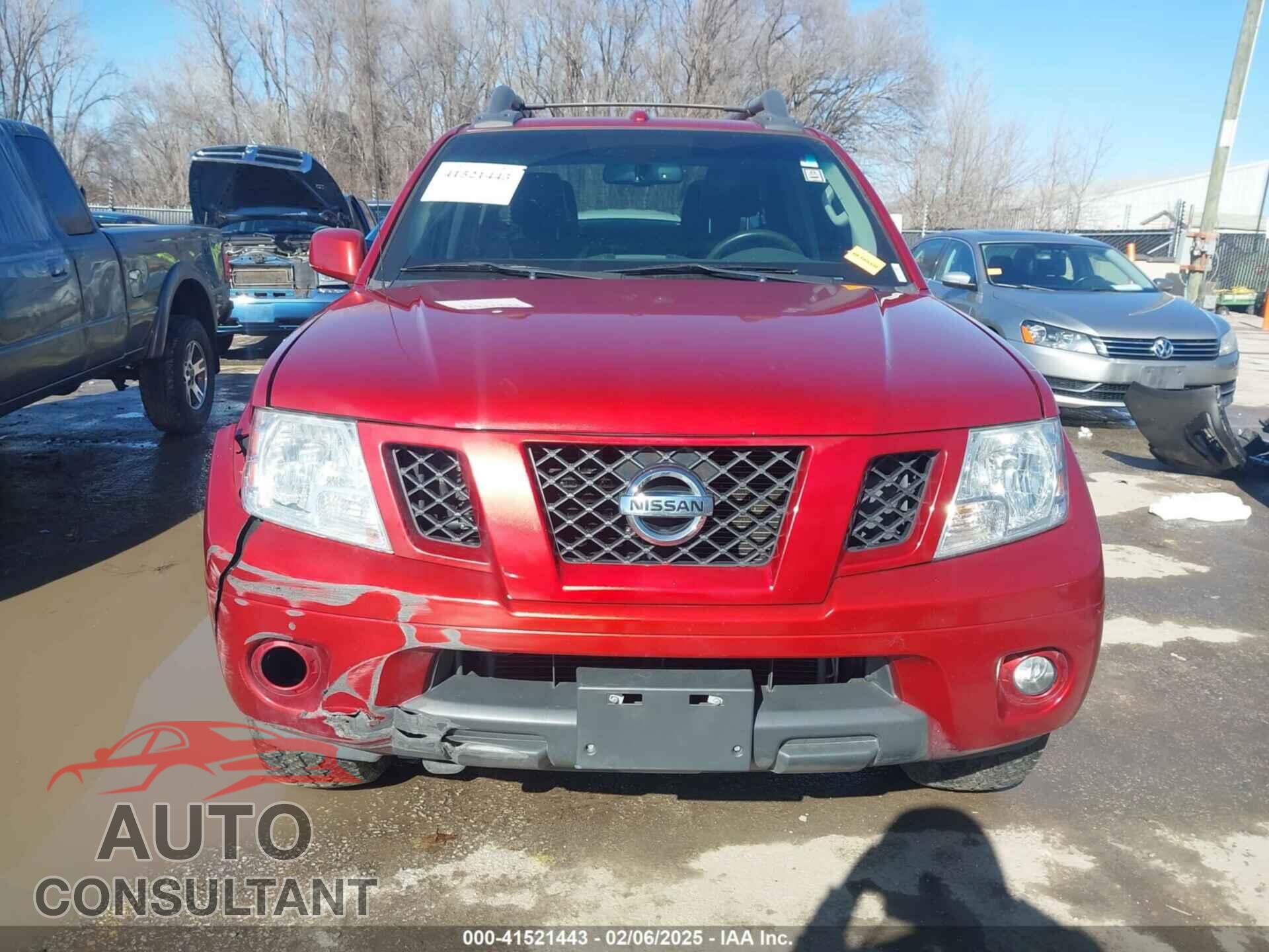 NISSAN FRONTIER 2012 - 1N6AD0EV9CC449352