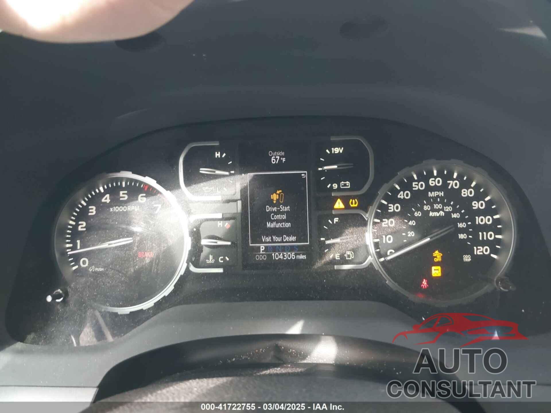 TOYOTA TUNDRA 2019 - 5TFEY5F16KX247691