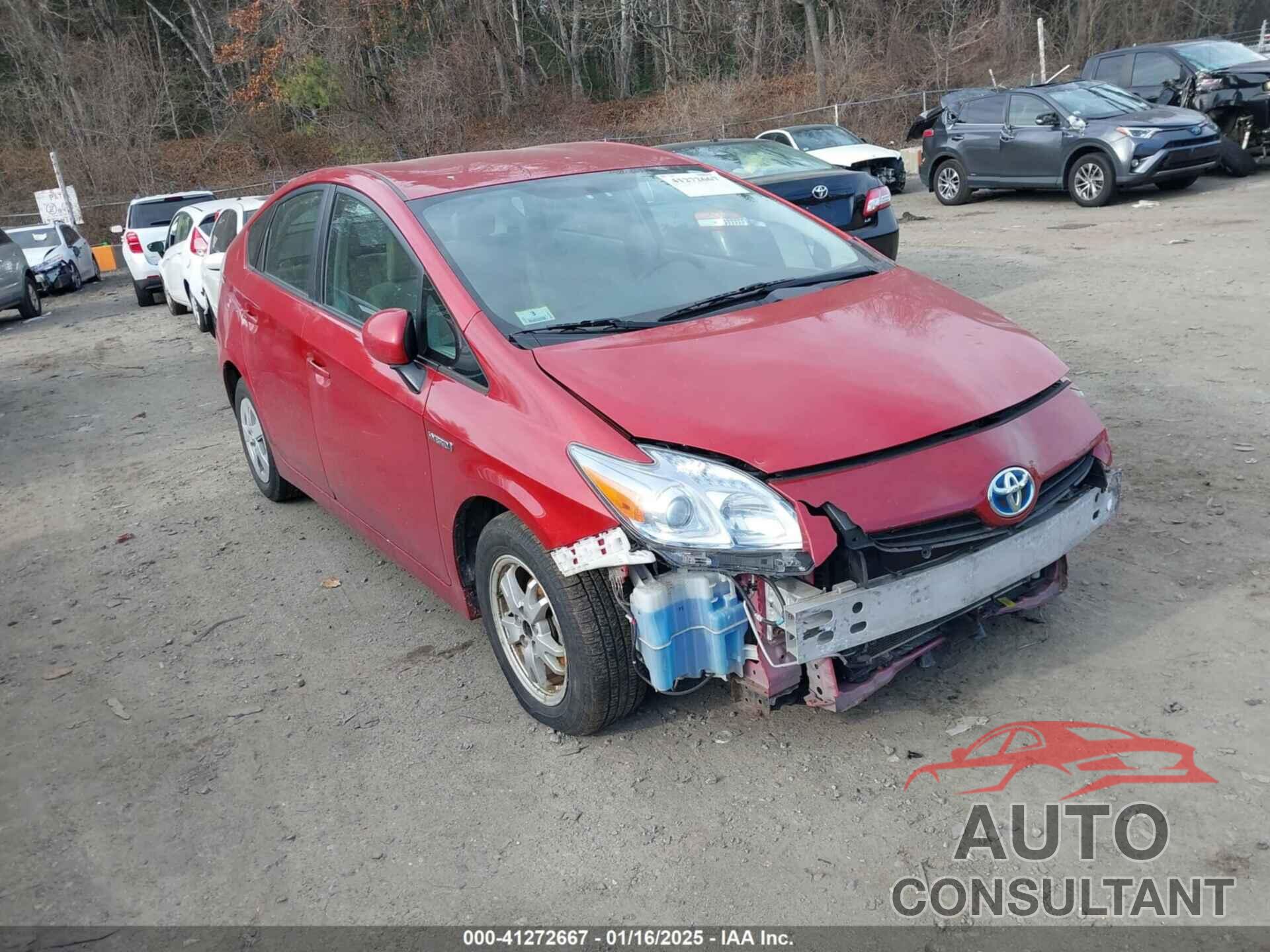 TOYOTA PRIUS 2011 - JTDKN3DUXB0322155