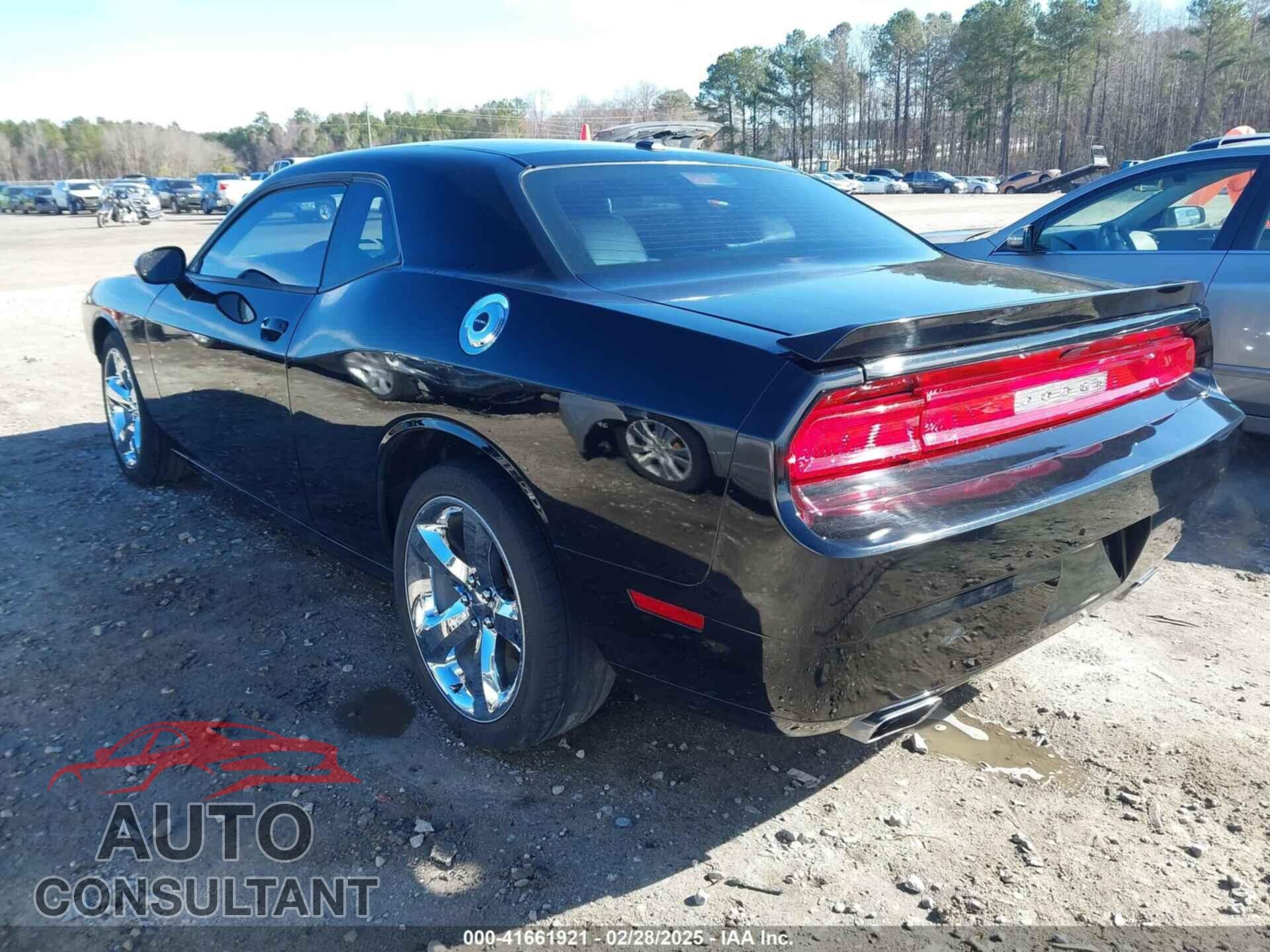 DODGE CHALLENGER 2012 - 2C3CDYAG3CH196337