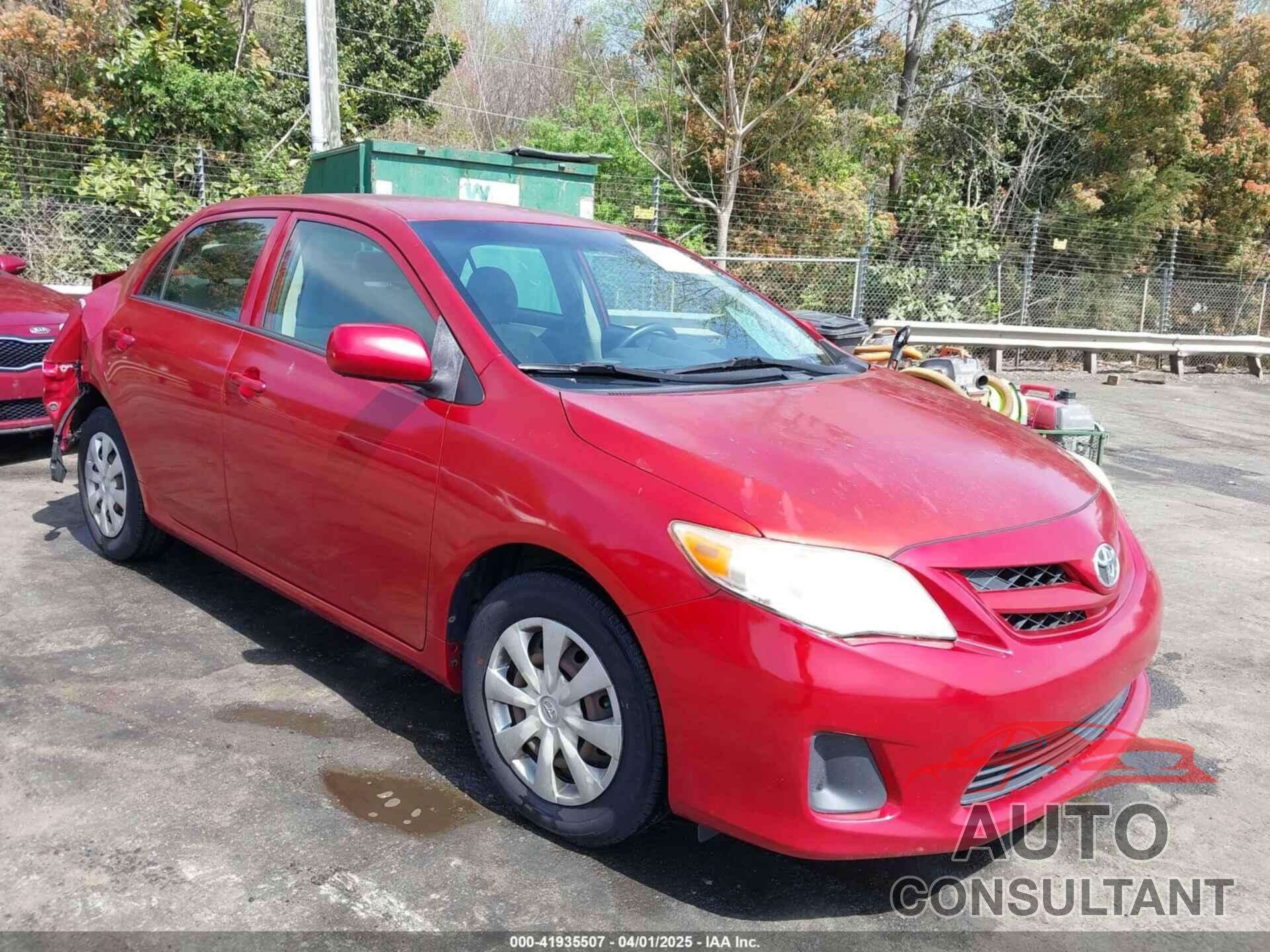 TOYOTA COROLLA 2012 - JTDBU4EE3C9180275
