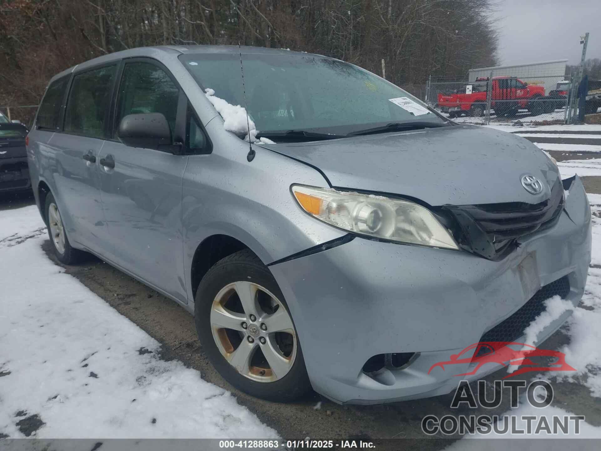 TOYOTA SIENNA 2012 - 5TDKA3DC3CS009854