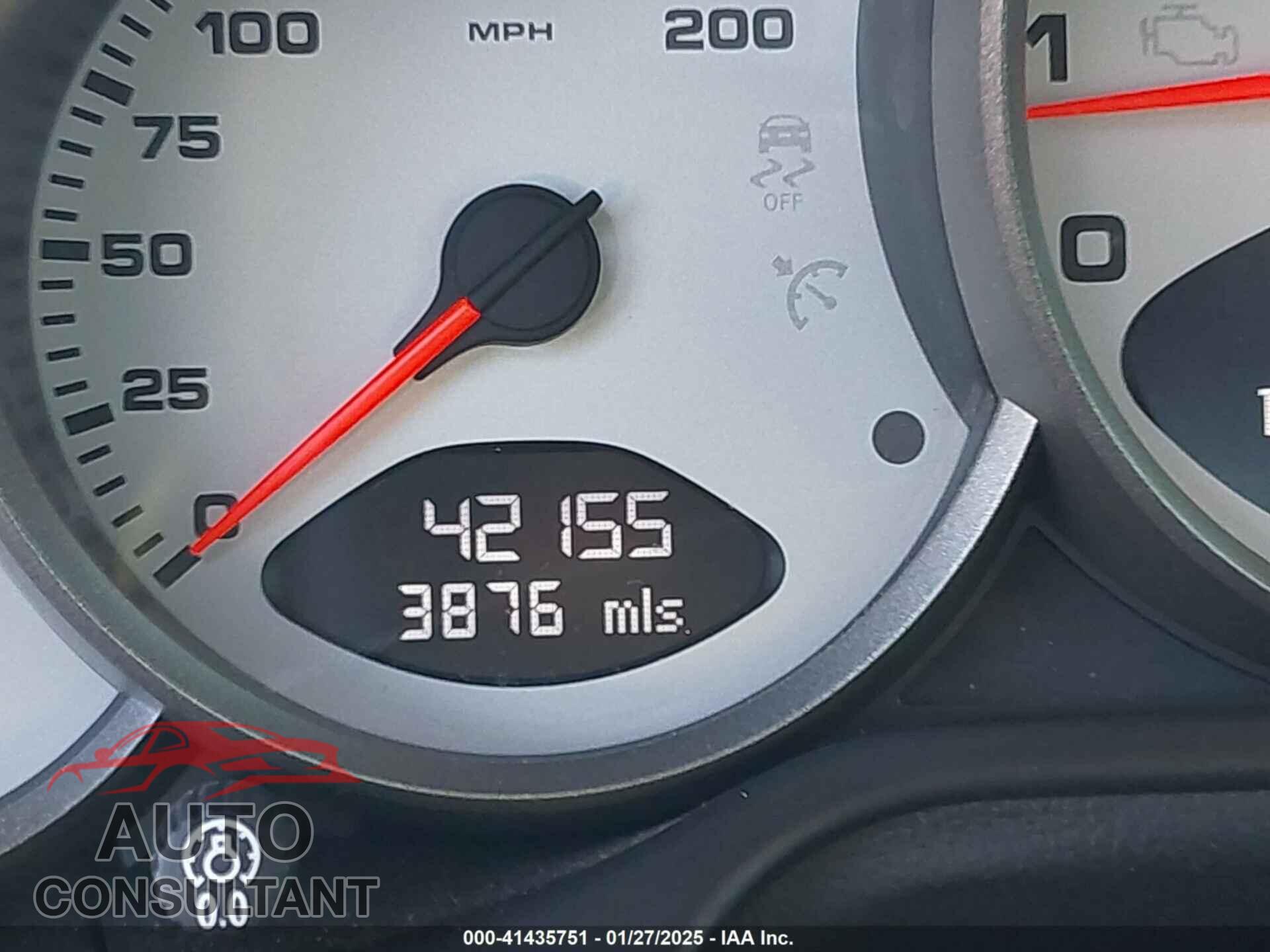 PORSCHE 911 2011 - WP0AB2A92BS721421