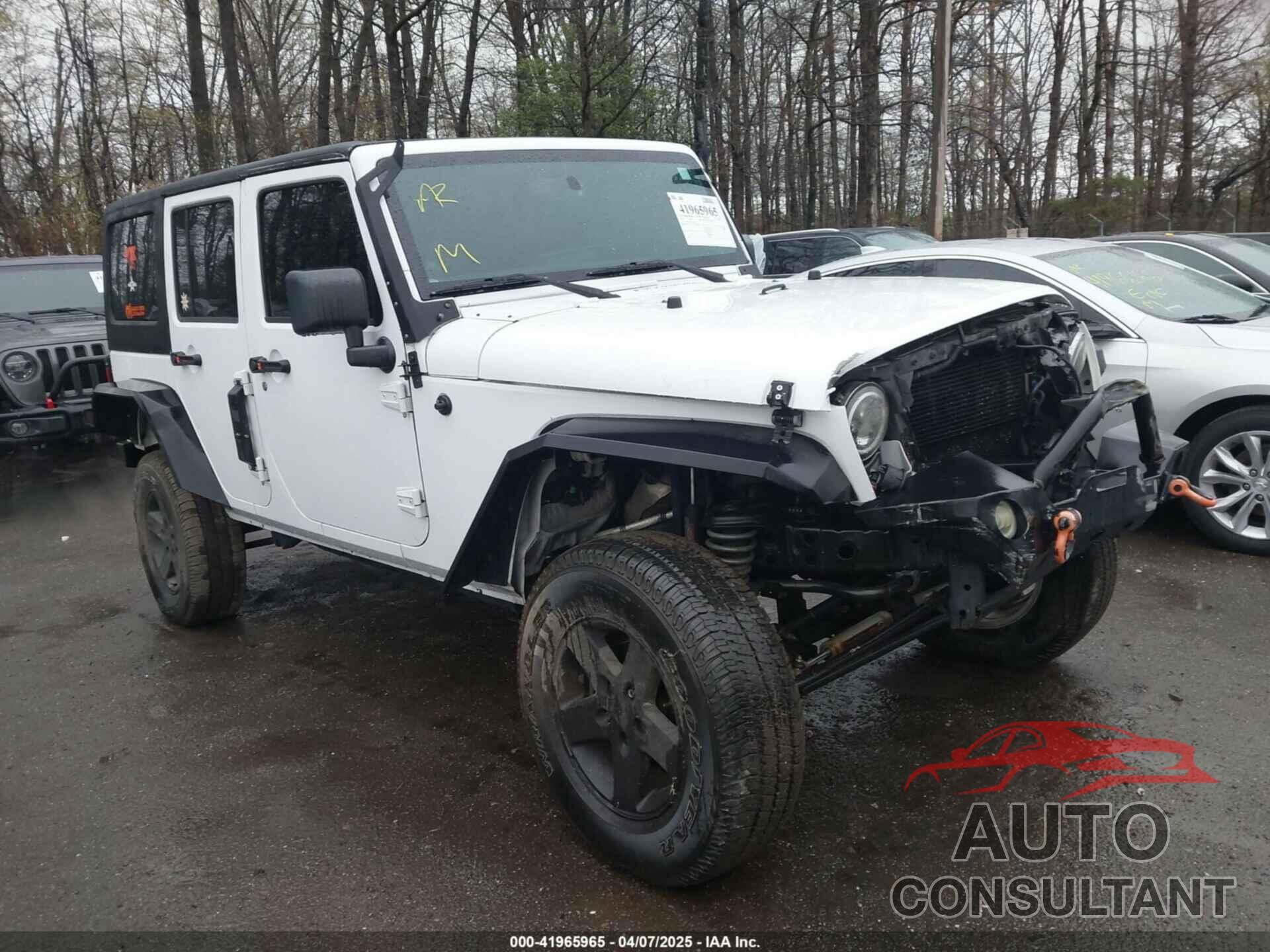 JEEP WRANGLER UNLIMITED 2014 - 1C4BJWDG2EL250782