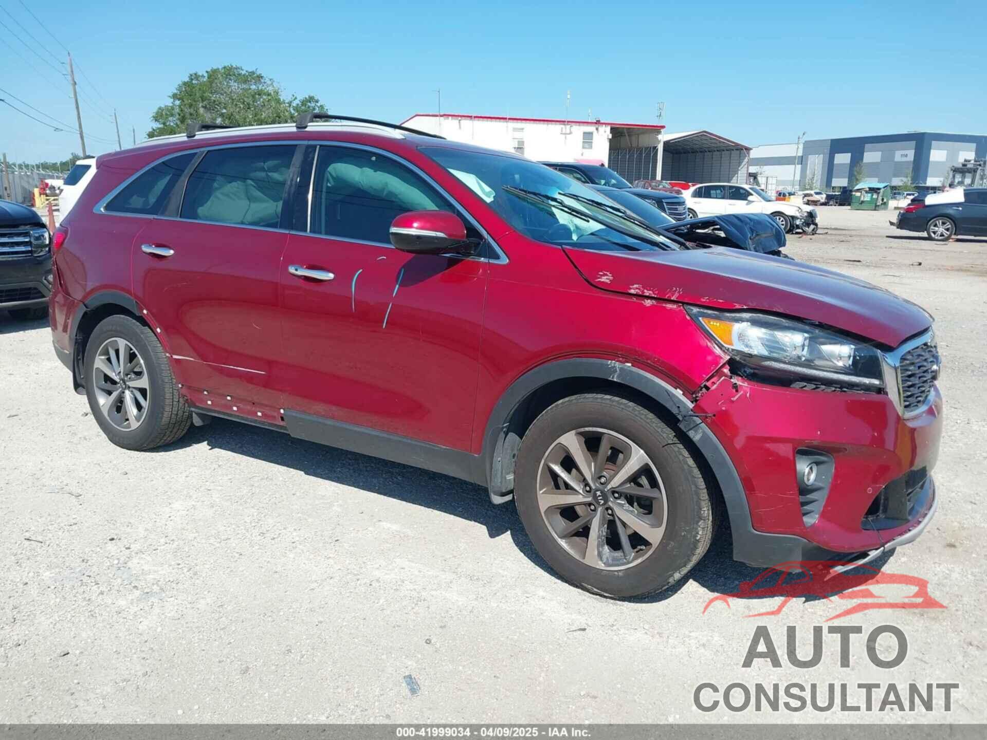 KIA SORENTO 2019 - 5XYPH4A50KG464007