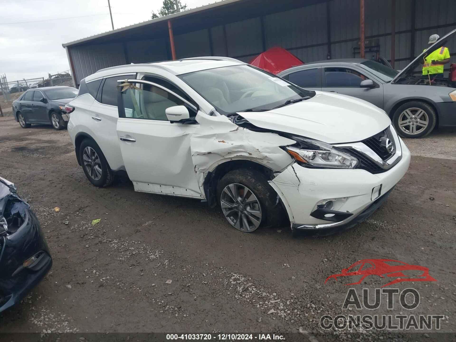 NISSAN MURANO 2015 - 5N1AZ2MG6FN233868